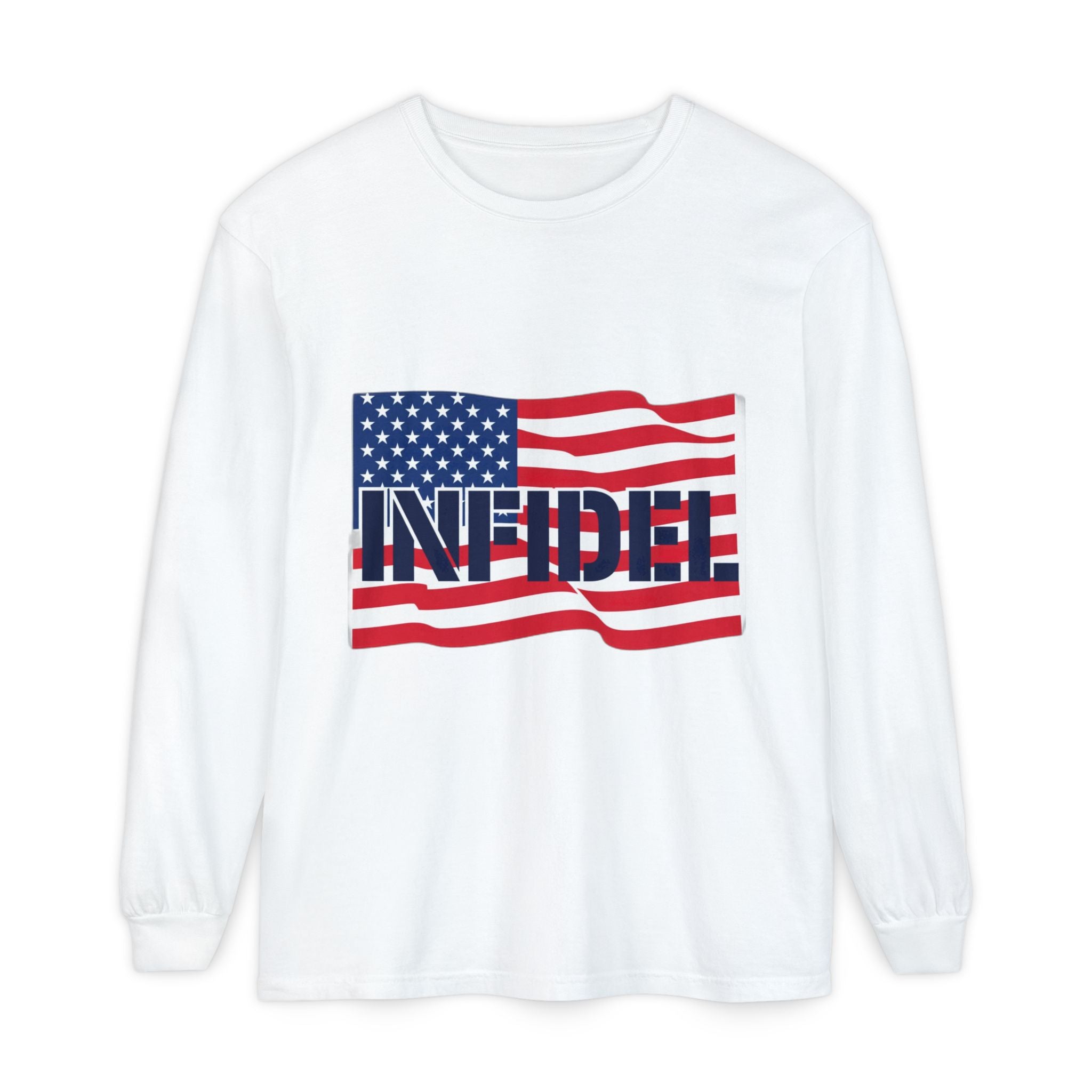 American-Bold Comfort Colors Long Sleeve