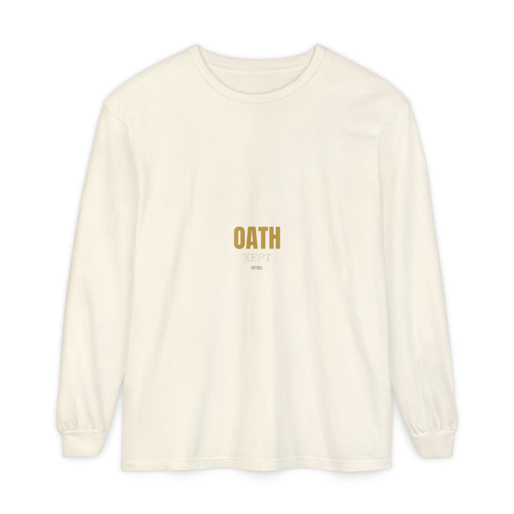 OATH KEPT Comfort Colors Long Sleeve — Comfort Colors long sleeve tee, garment-dyed, relaxed fit