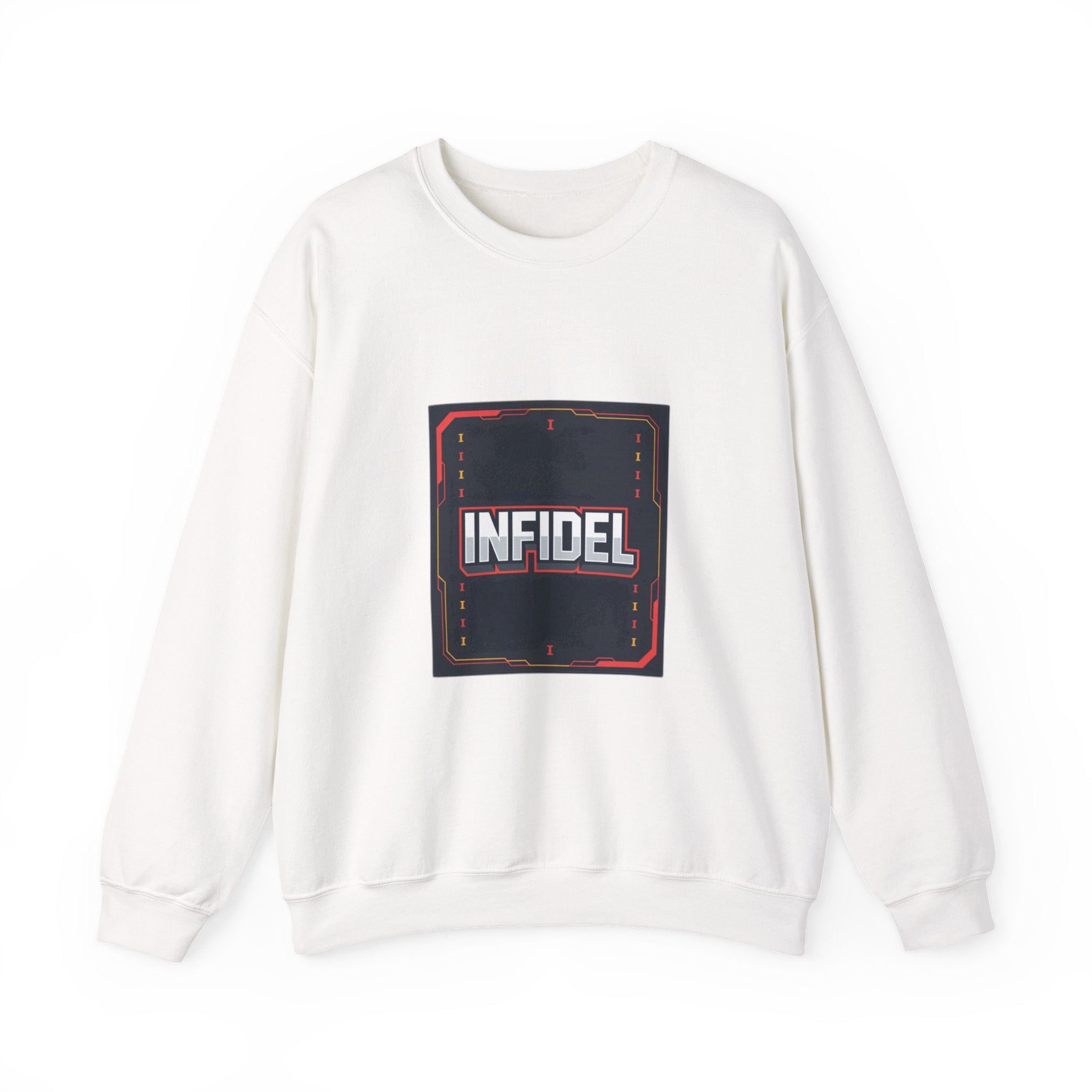 Infidel Pong  Gildan Crewneck Sweatshirt