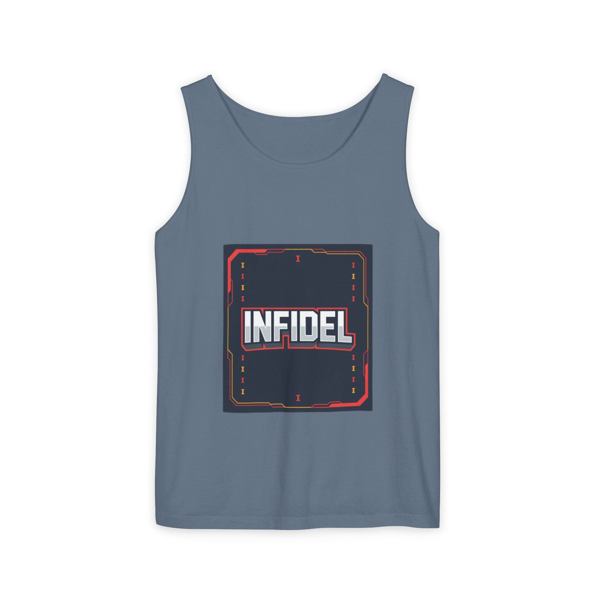 Infidel Pong  Garment-Dyed Tank Top
