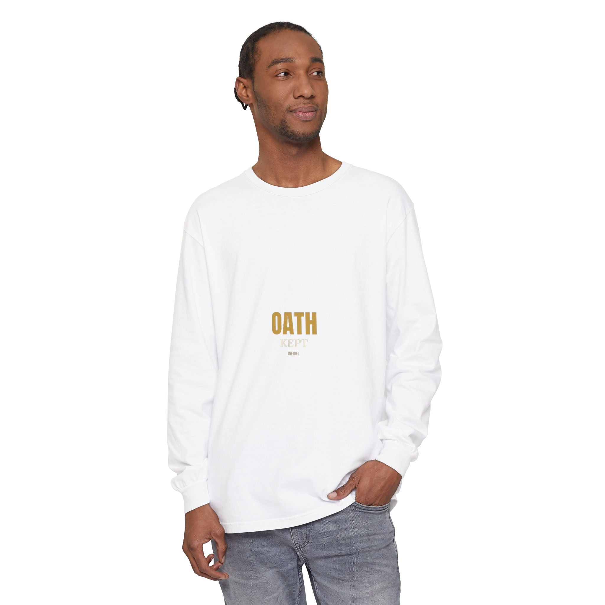OATH KEPT Comfort Colors Long Sleeve — Comfort Colors long sleeve tee, garment-dyed, relaxed fit