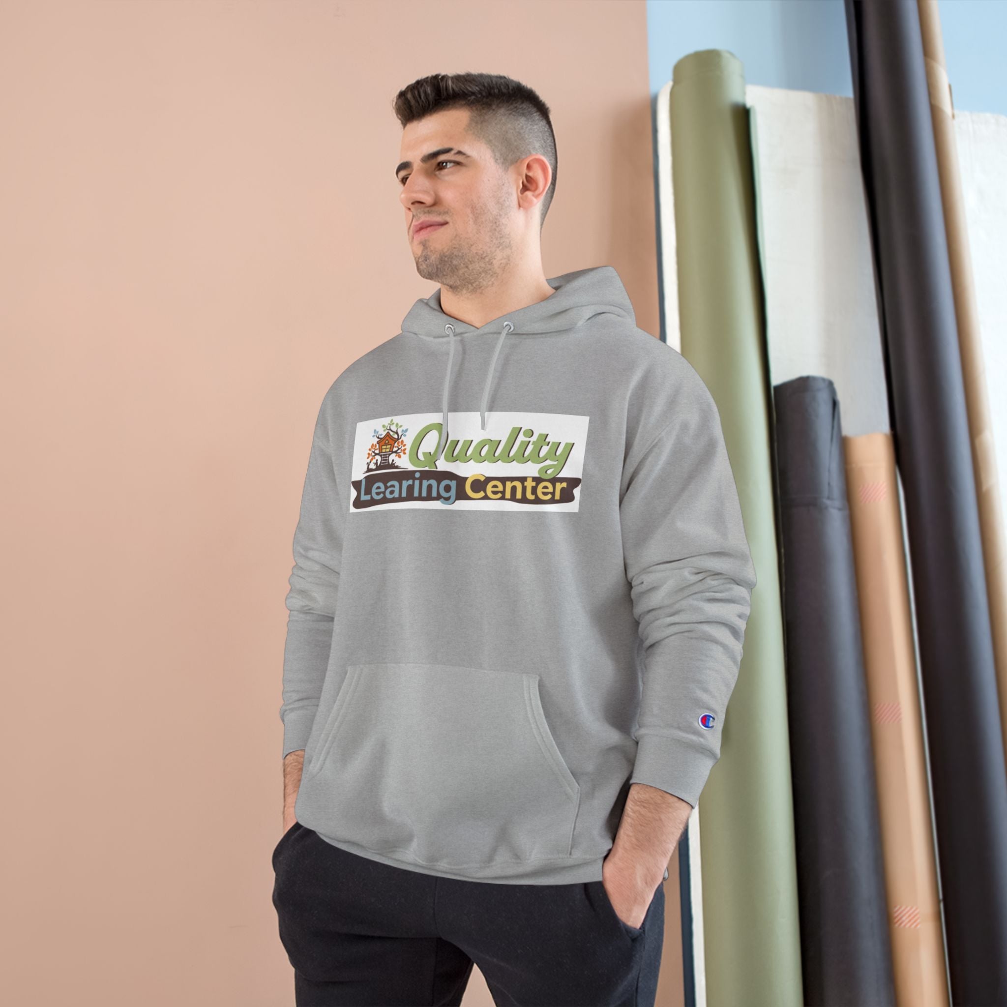 Infidel Learning Center Tee Champion Hoodie