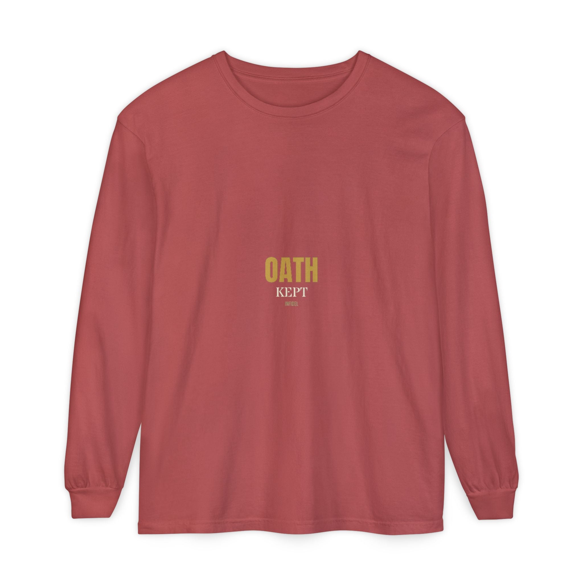 OATH KEPT Comfort Colors Long Sleeve — Comfort Colors long sleeve tee, garment-dyed, relaxed fit