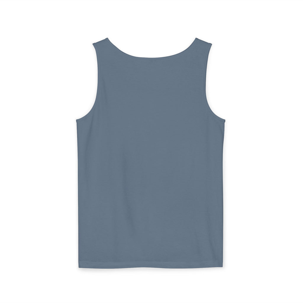 SHALL NOT BE Garment-Dyed Tank Top — Garment-dyed tank top, ringspun cotton, summer weight