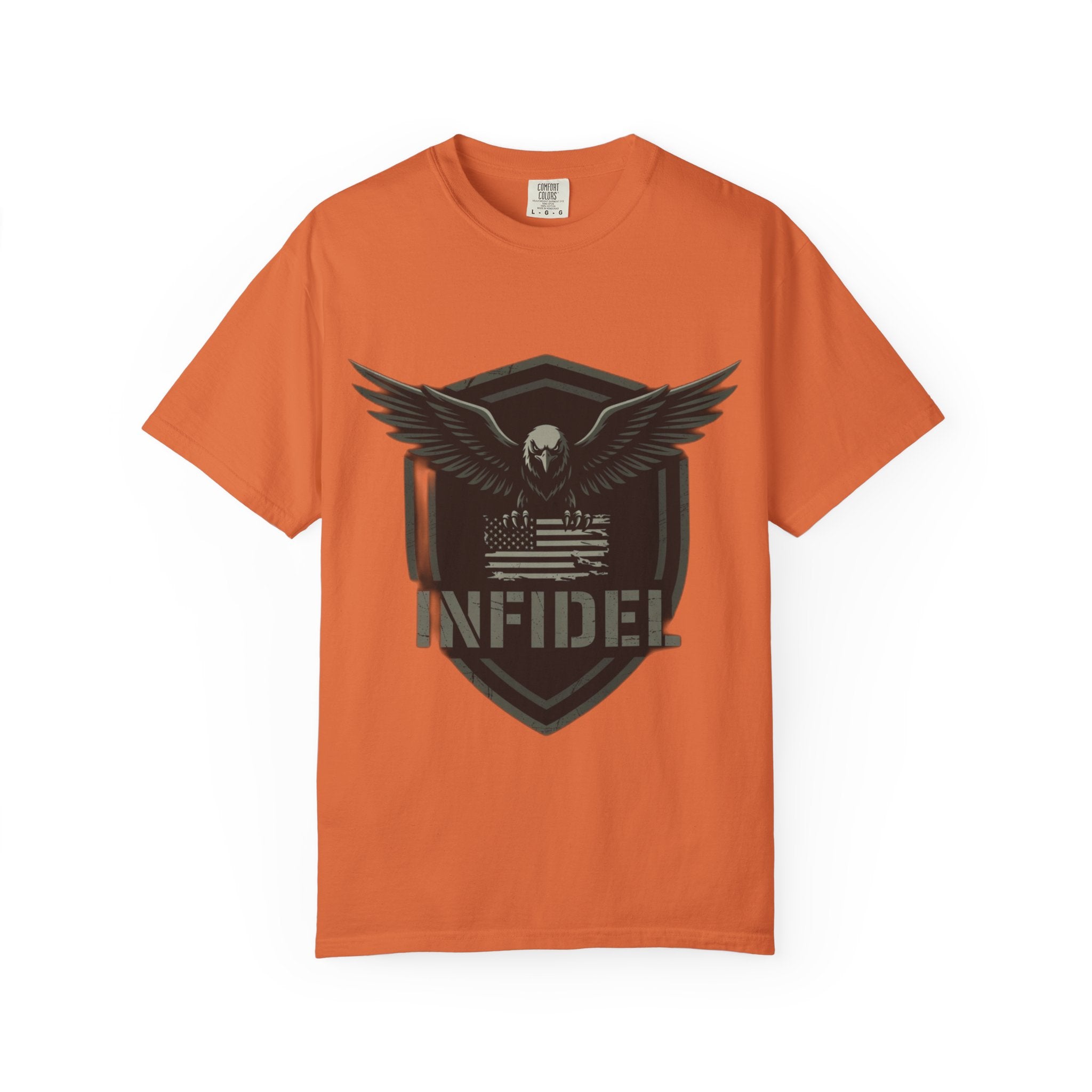 Eagle_Flag Comfort Colors Tee