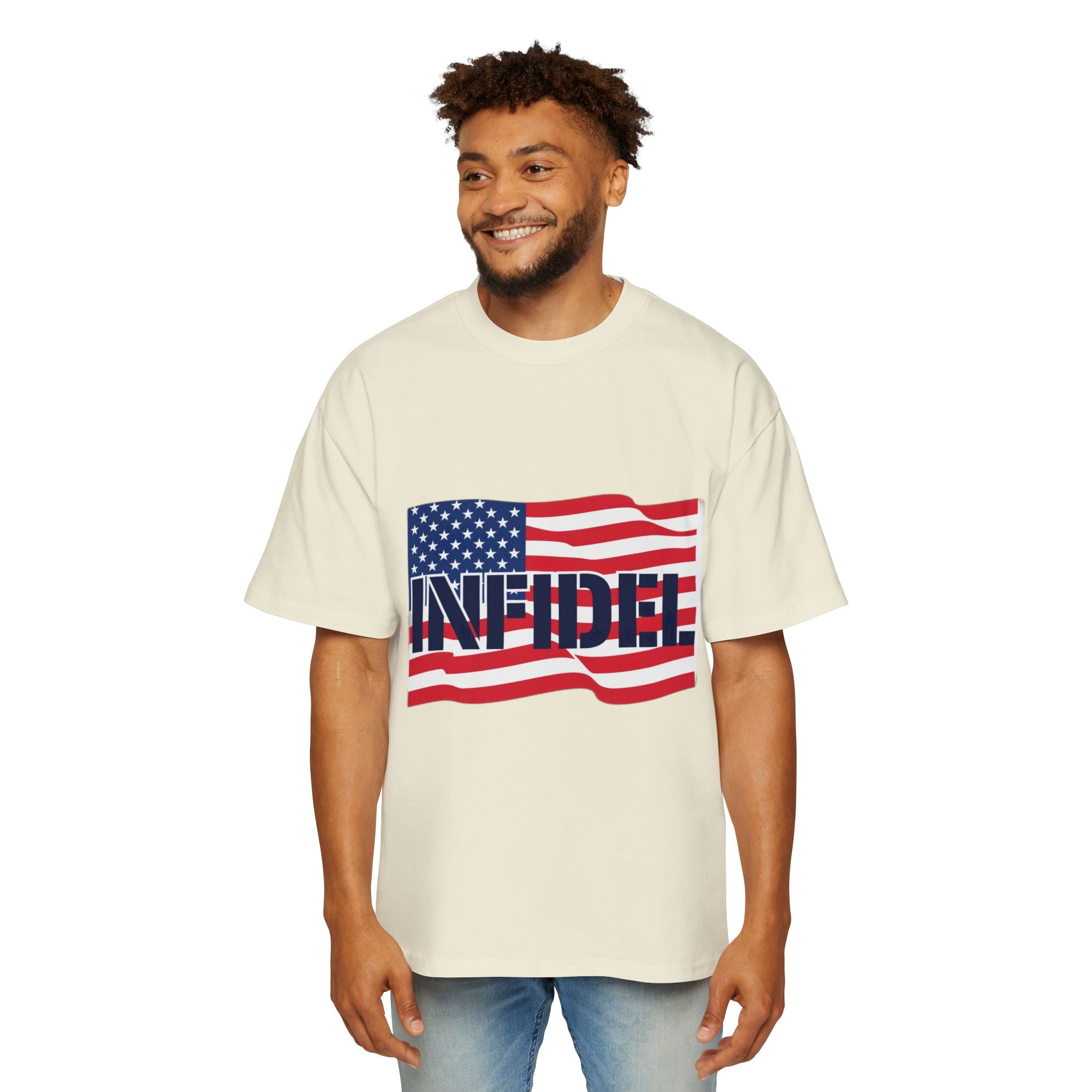 American-Bold Heavy Oversized Tee