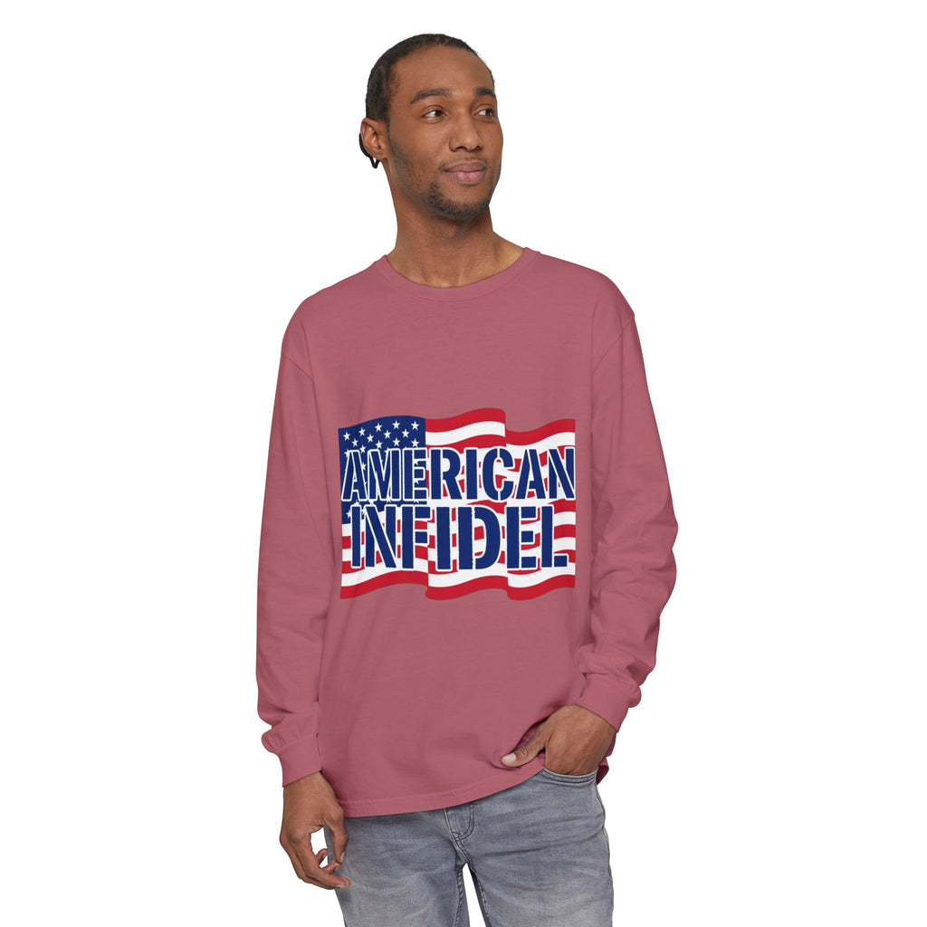 Infidel American Infidel Comfort Colors Long Sleeve