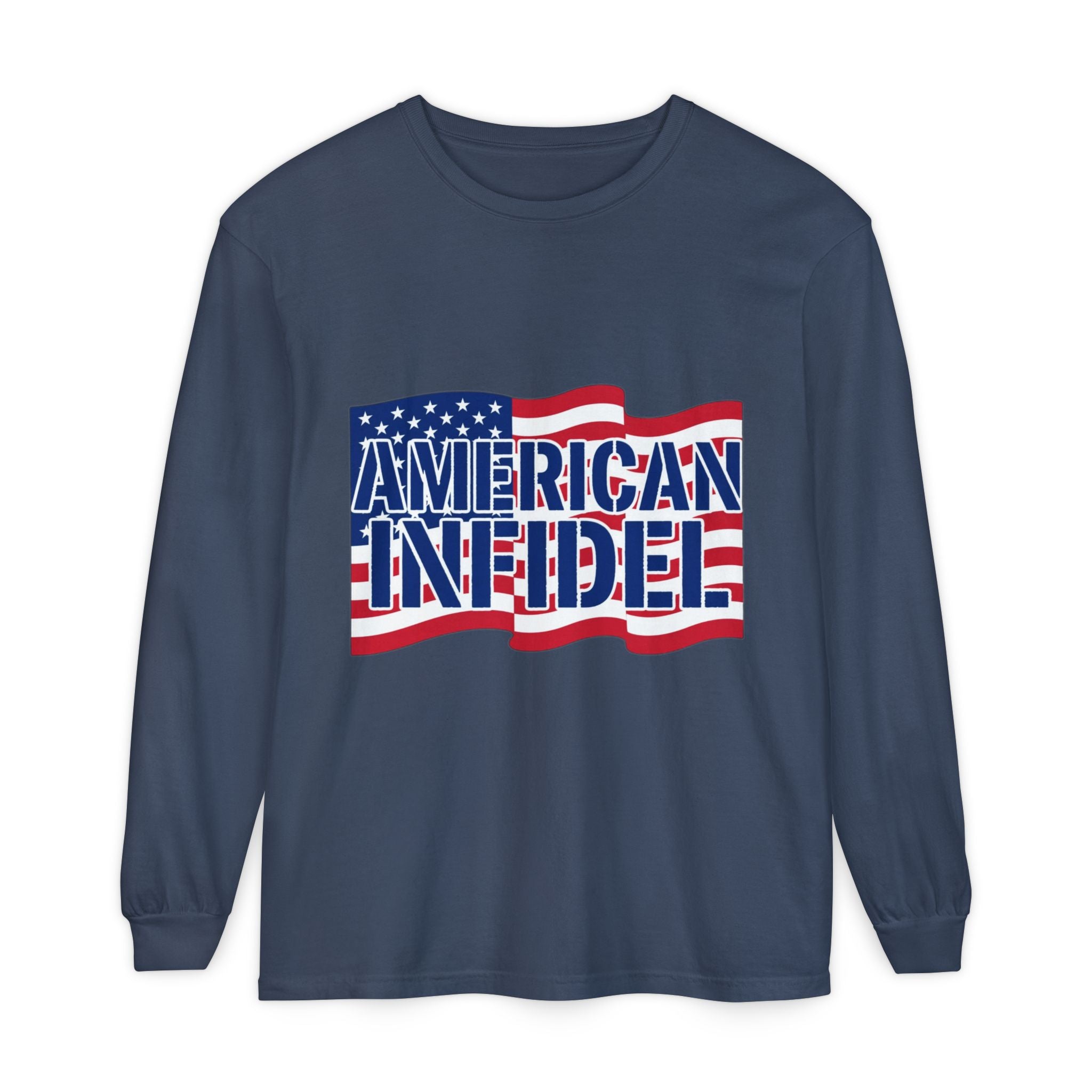 Infidel American Infidel Comfort Colors Long Sleeve