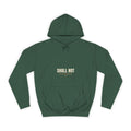 SHALL NOT BE Hoodie — Heavyweight pullover hoodie, 100% cotton, embroidered design