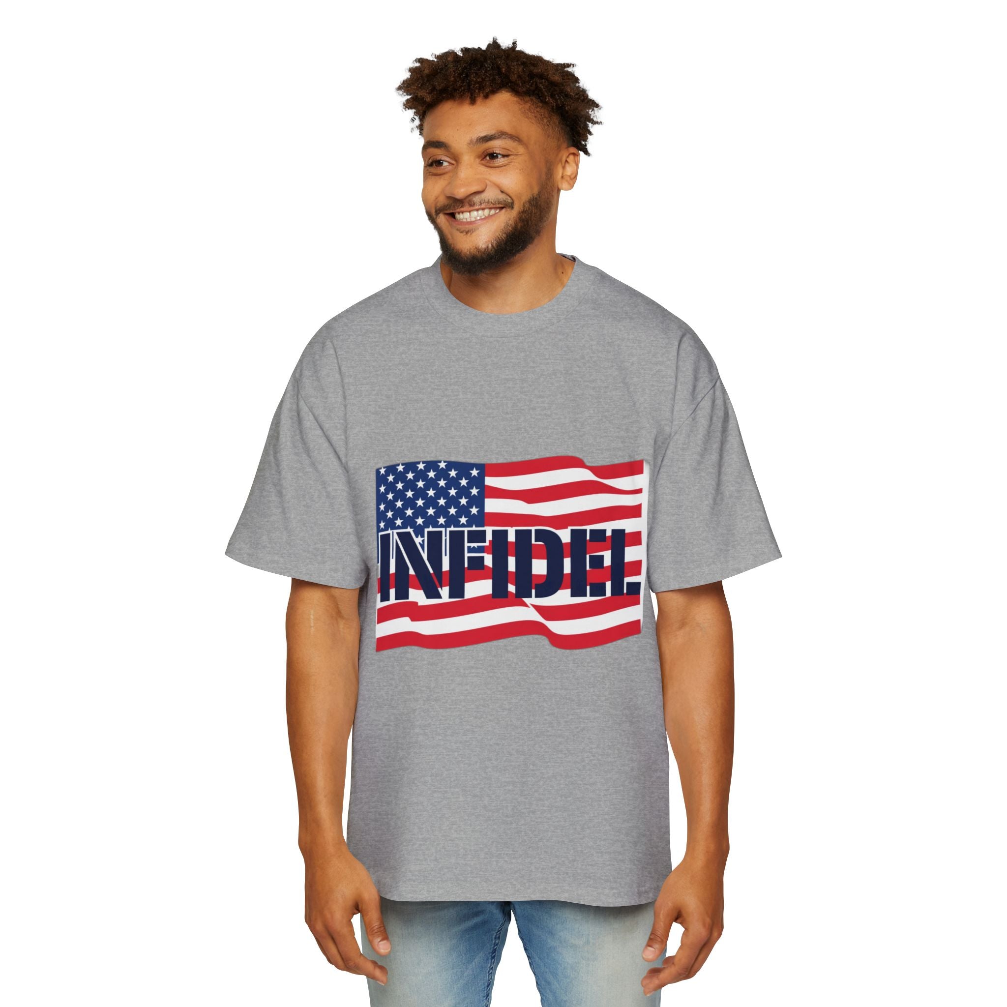 American-Bold Heavy Oversized Tee