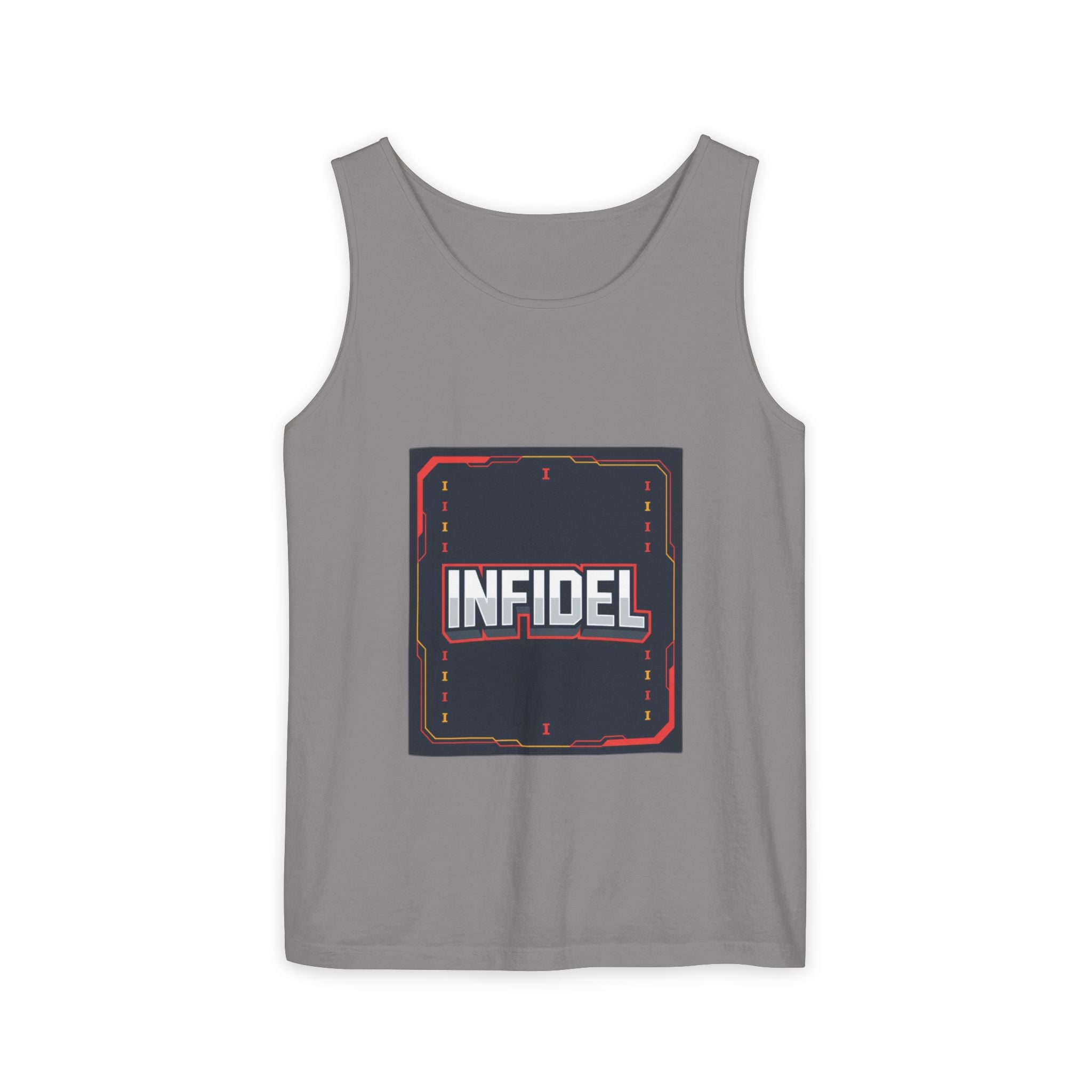 Infidel Pong  Garment-Dyed Tank Top