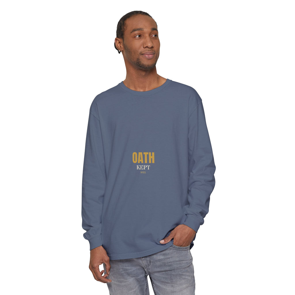OATH KEPT Comfort Colors Long Sleeve — Comfort Colors long sleeve tee, garment-dyed, relaxed fit