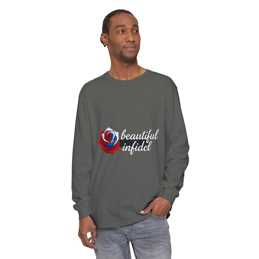 Infidel Beautiful Infidel  Comfort Colors Long Sleeve