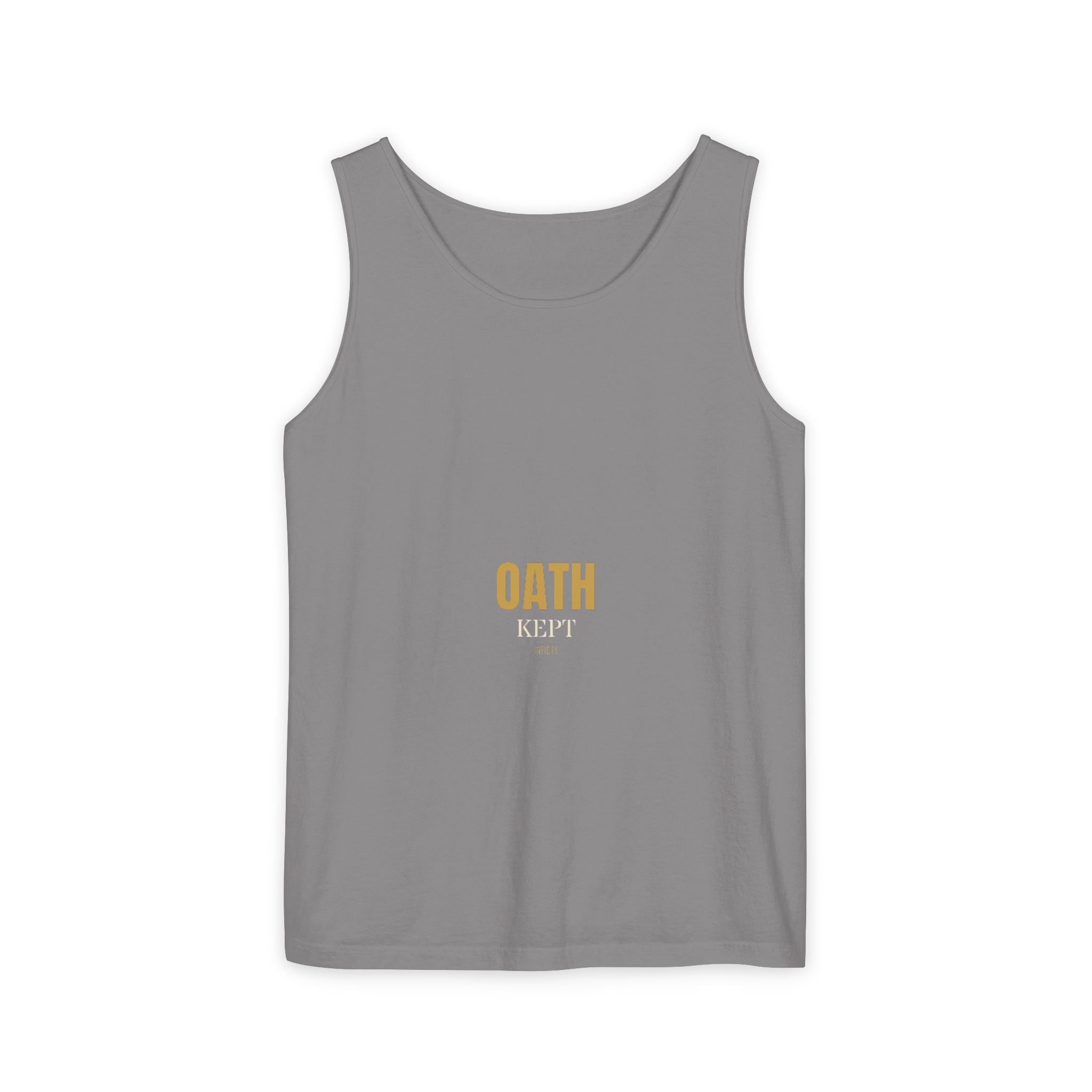 OATH KEPT Garment-Dyed Tank Top — Garment-dyed tank top, ringspun cotton, summer weight