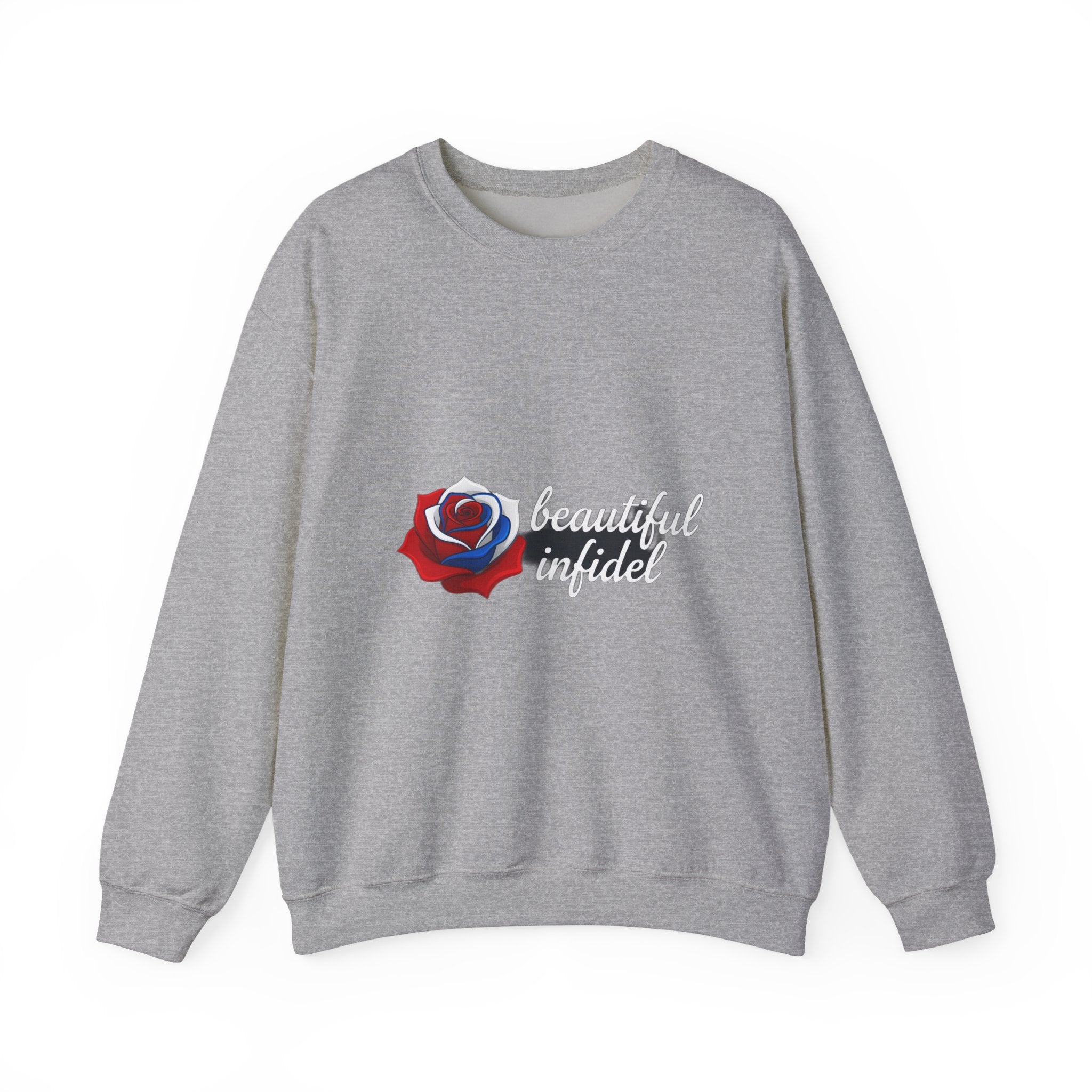Infidel Beautiful Infidel  Gildan Crewneck Sweatshirt