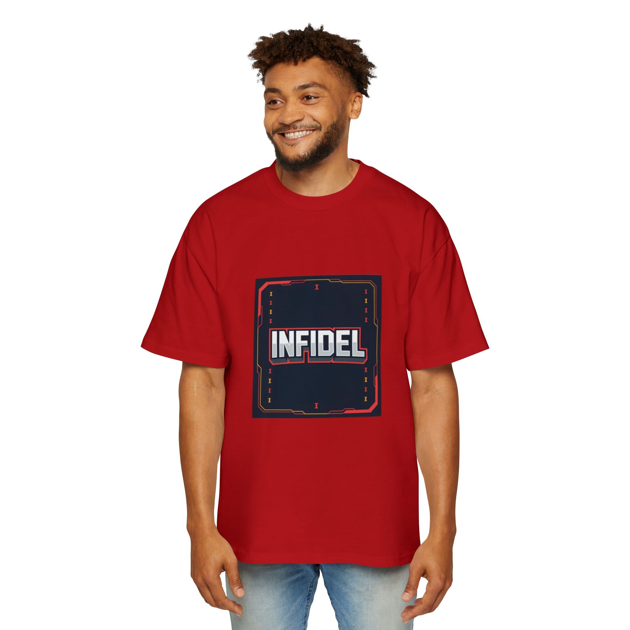 Infidel Pong  Heavy Oversized Tee