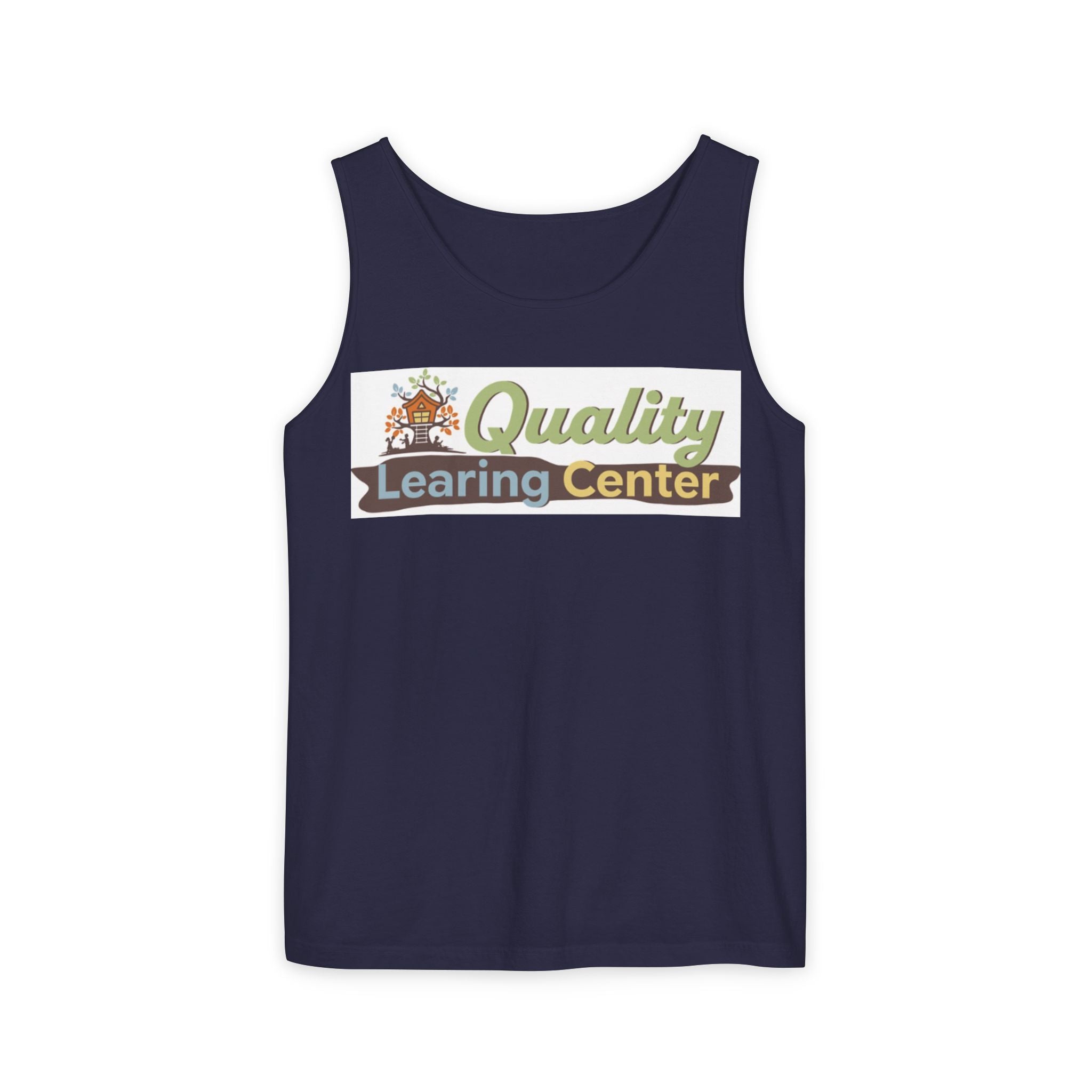 Infidel Learning Center Tee Garment-Dyed Tank Top