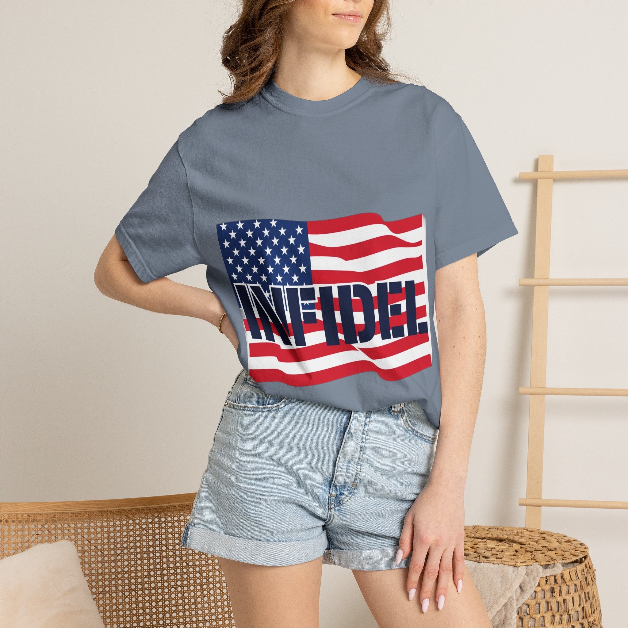 American-Bold Comfort Colors Tee