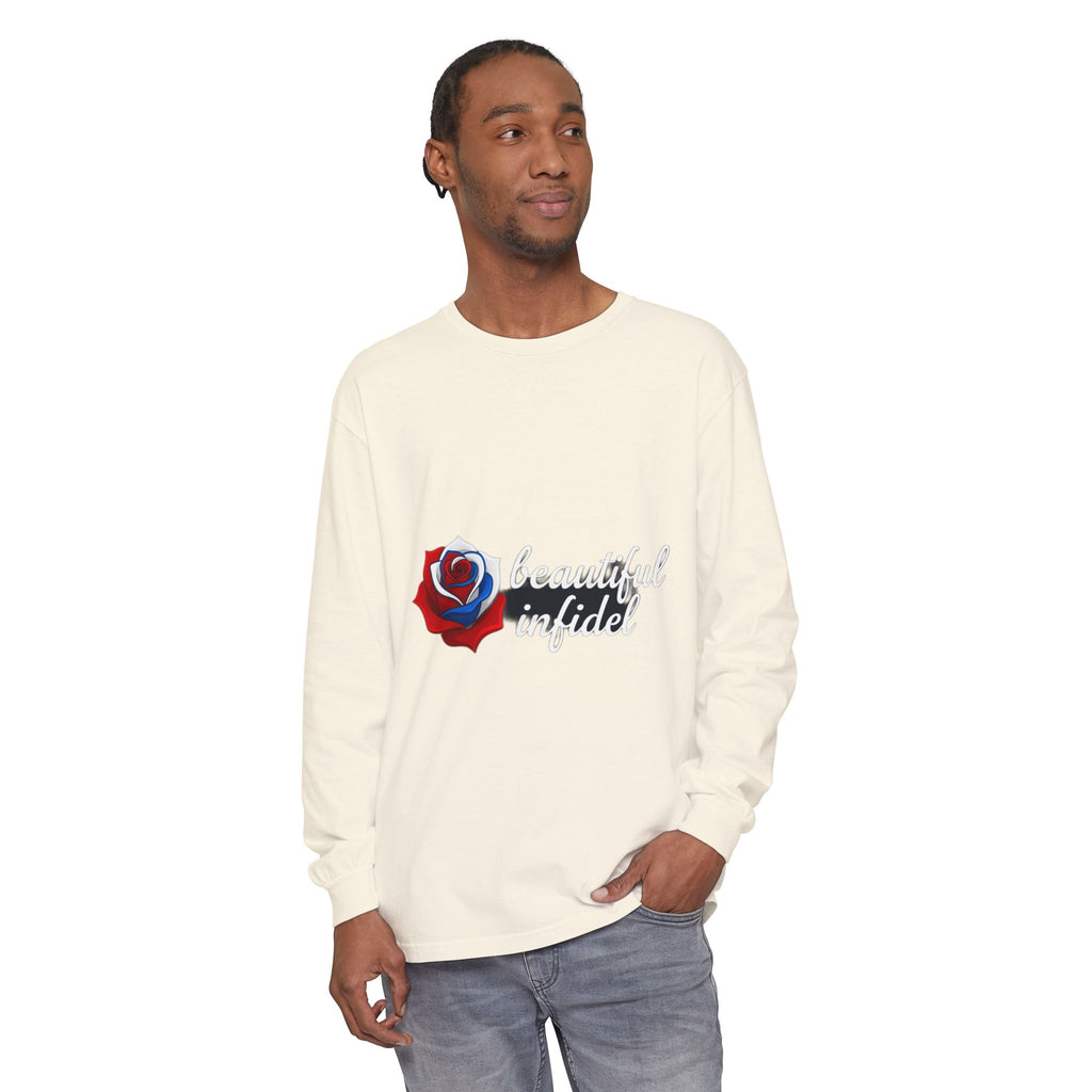 Infidel Beautiful Infidel  Comfort Colors Long Sleeve