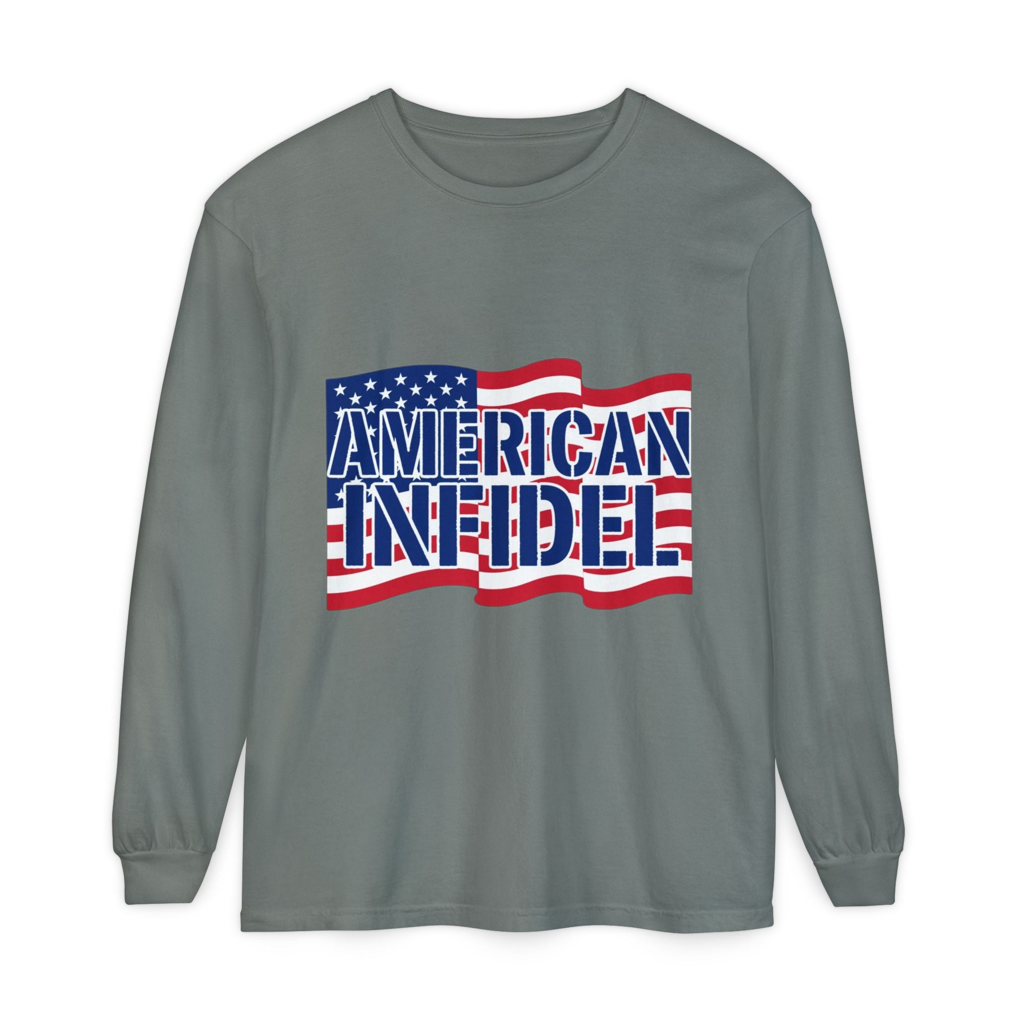 Infidel American Infidel Comfort Colors Long Sleeve