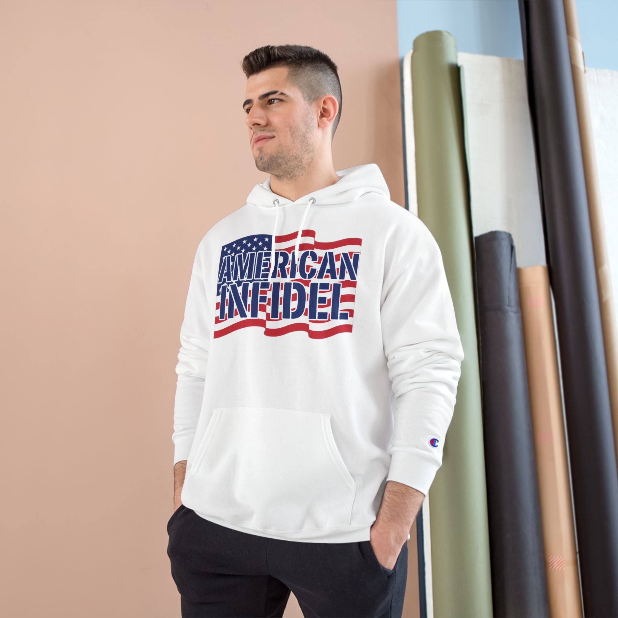 Infidel American Infidel Champion Hoodie