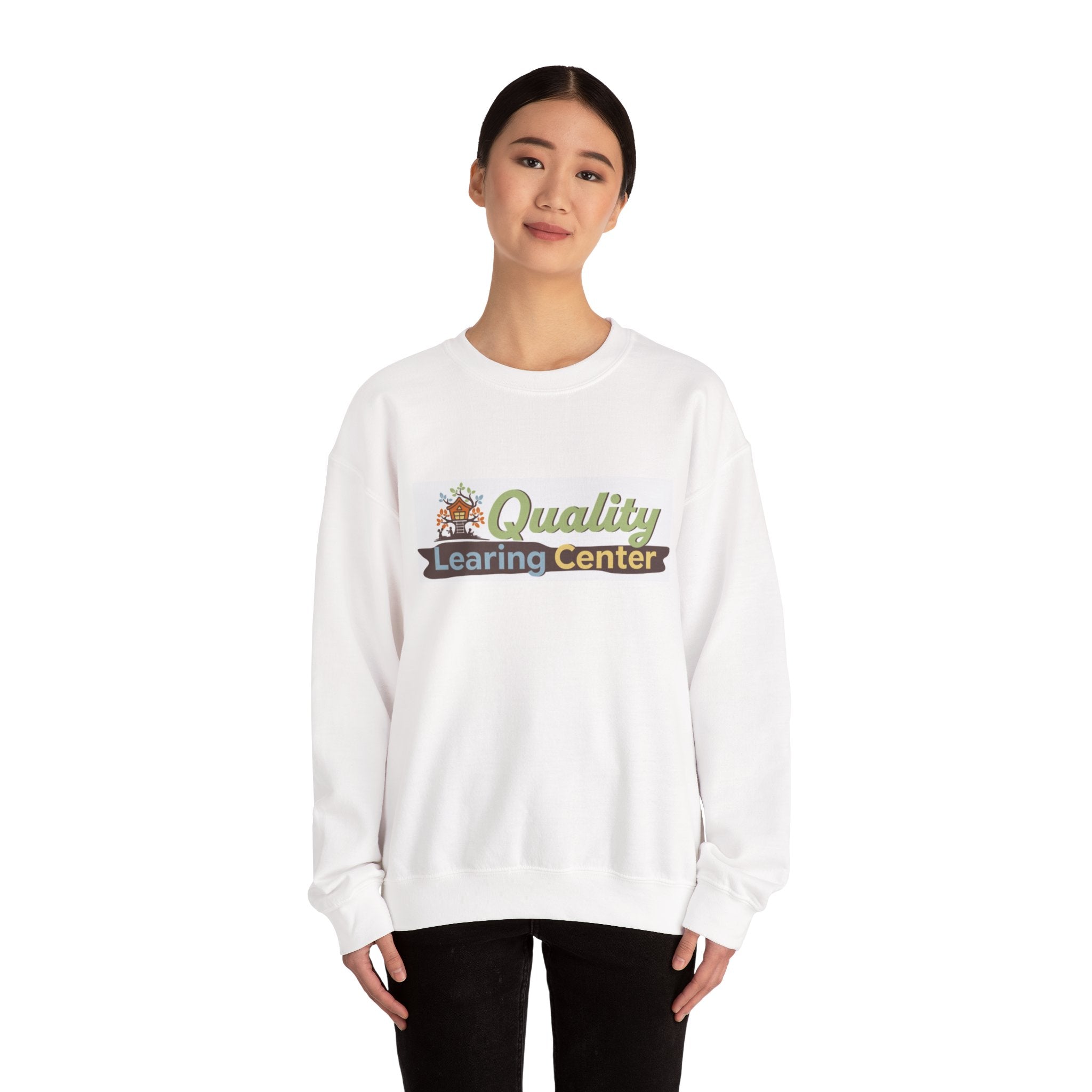 Infidel Learning Center Tee Gildan Crewneck Sweatshirt