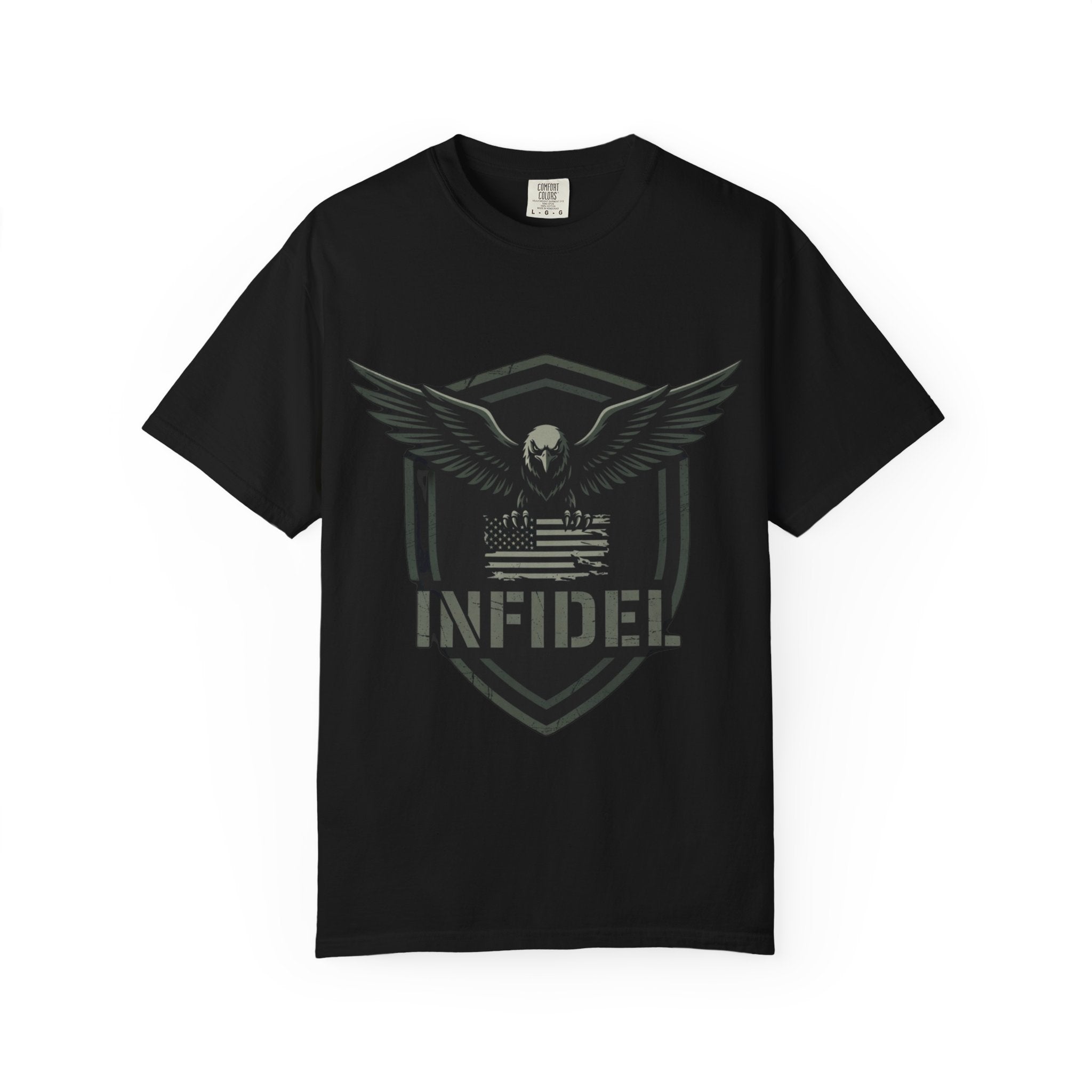 Eagle_Flag Comfort Colors Tee