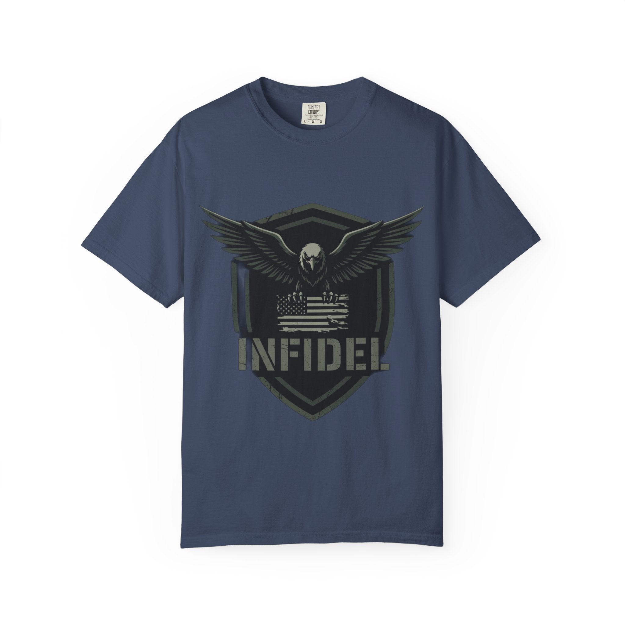 Eagle_Flag Comfort Colors Tee