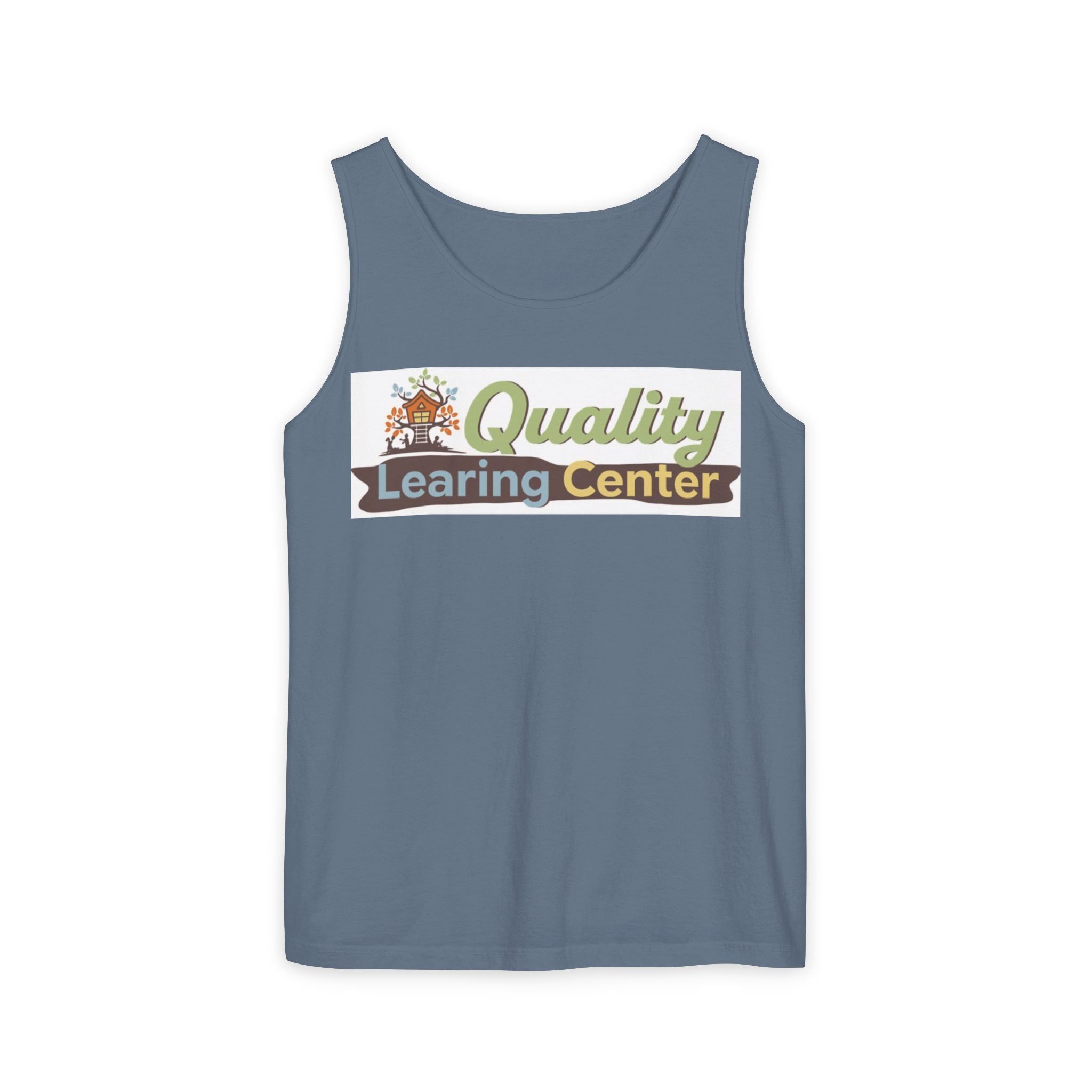 Infidel Learning Center Tee Garment-Dyed Tank Top