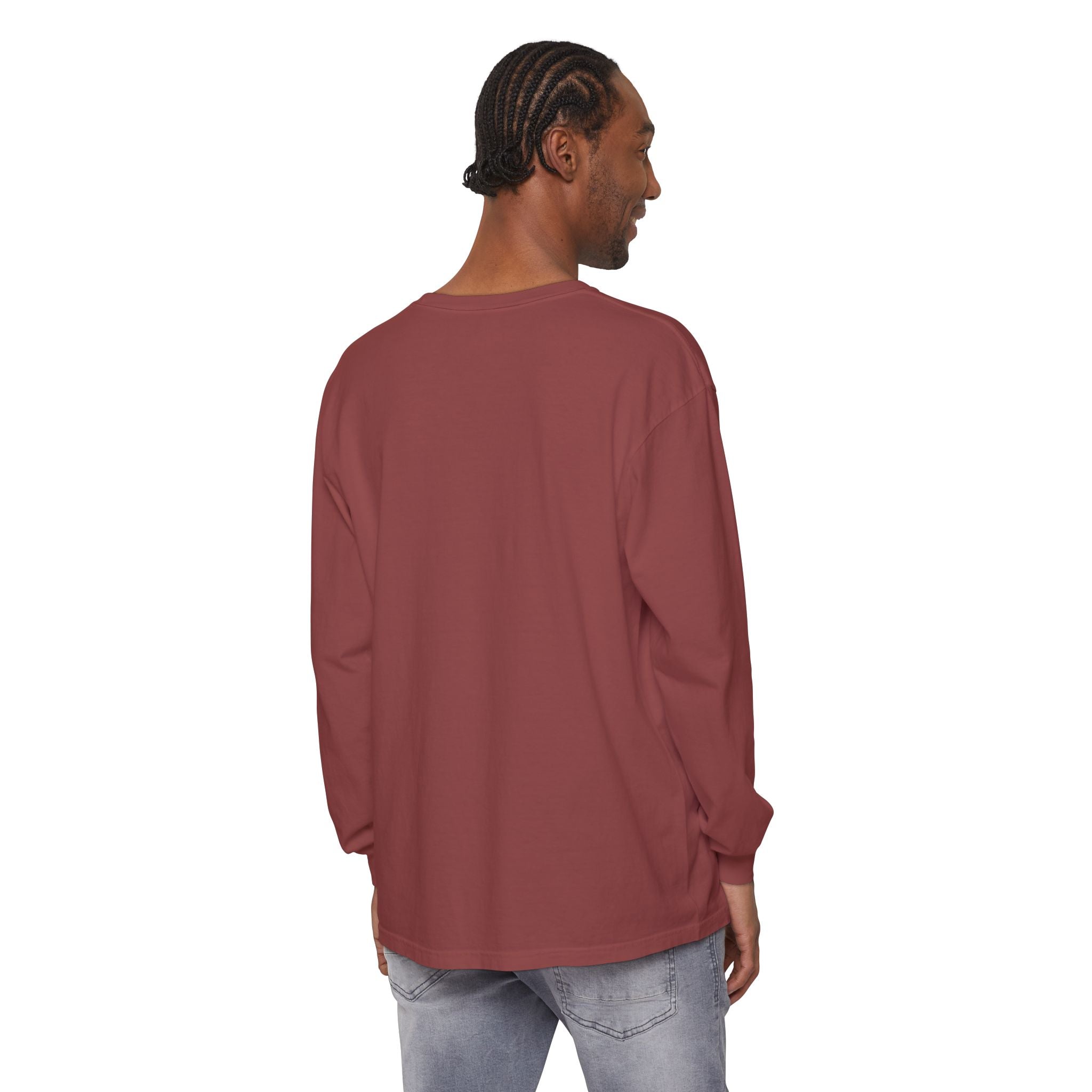 NO STEP BACK Comfort Colors Long Sleeve Long-sleeve - Infidel.me Patriotic Apparel