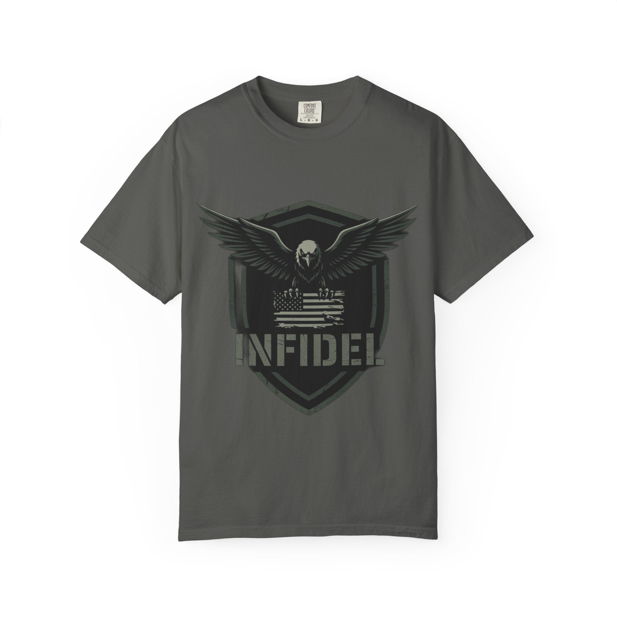 Eagle_Flag Comfort Colors Tee