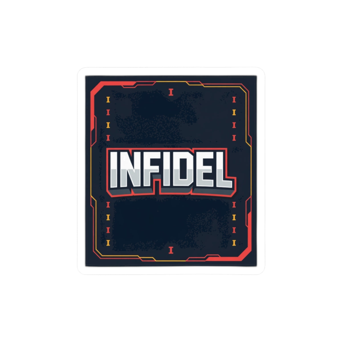 Infidel Pong  Sticker