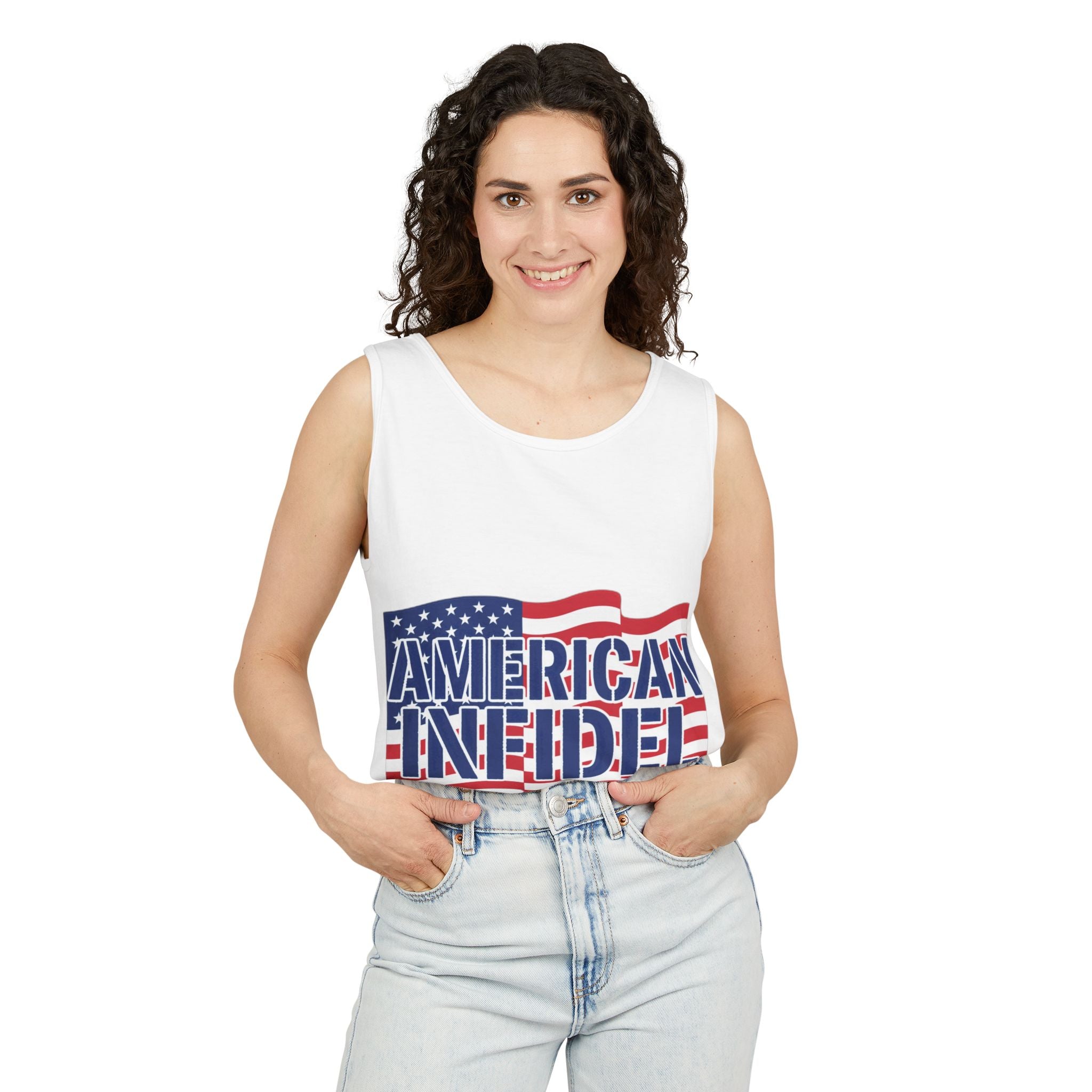 Infidel American Infidel Garment-Dyed Tank Top