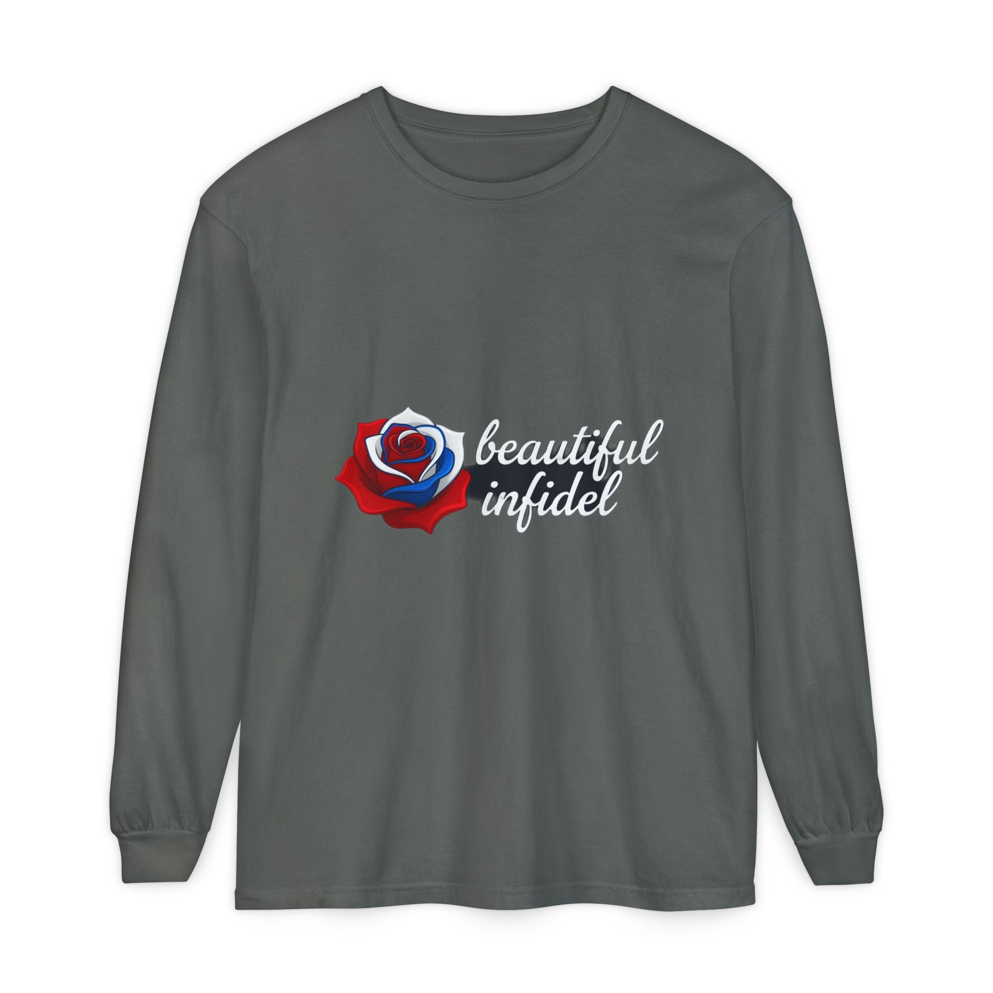 Infidel Beautiful Infidel  Comfort Colors Long Sleeve