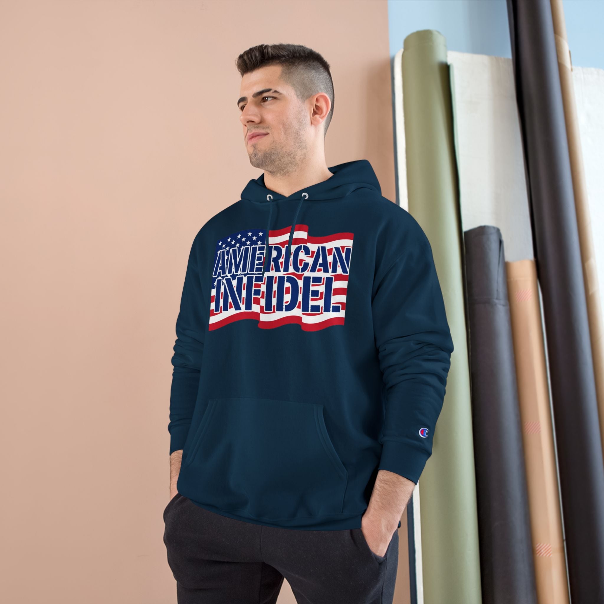 Infidel American Infidel Champion Hoodie