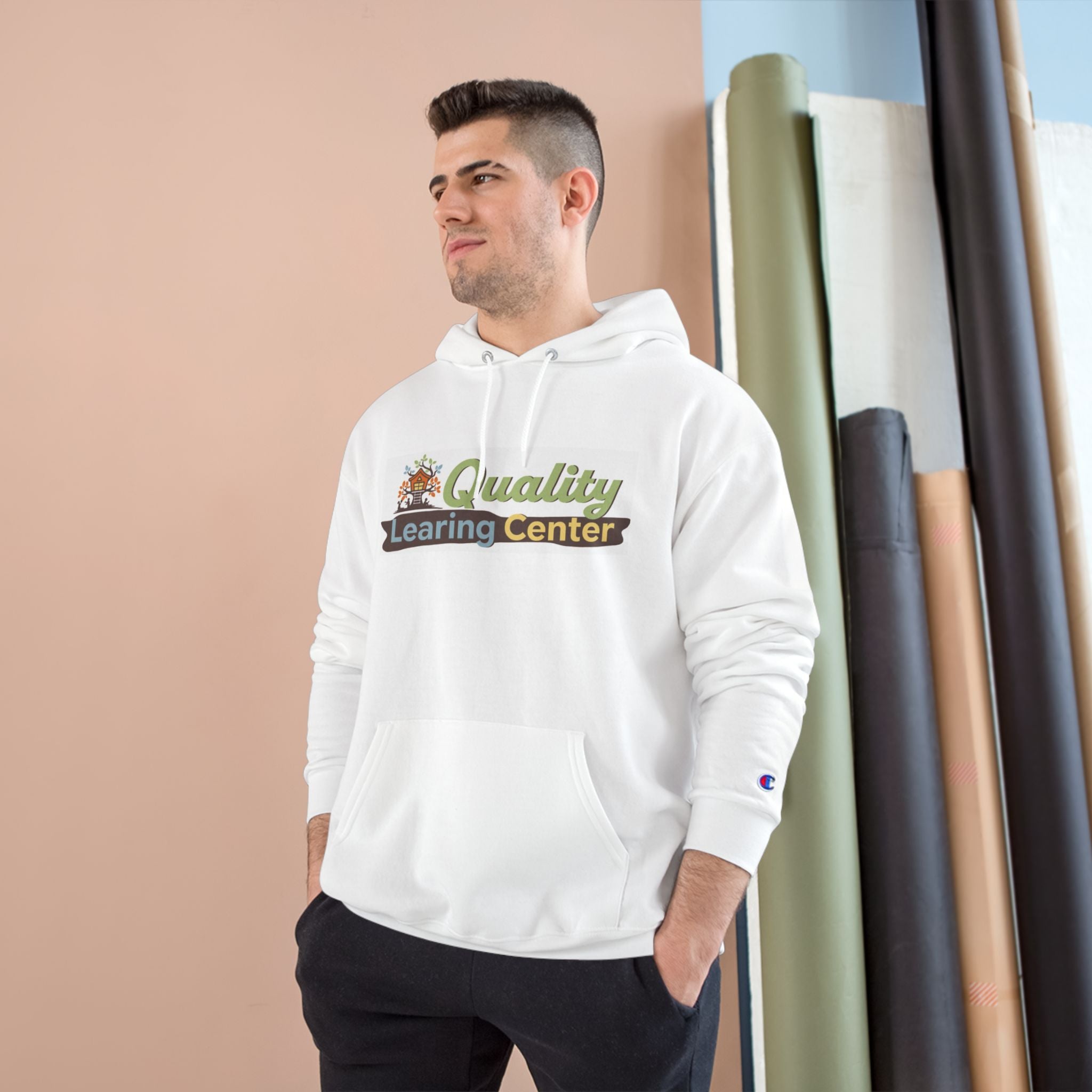 Infidel Learning Center Tee Champion Hoodie
