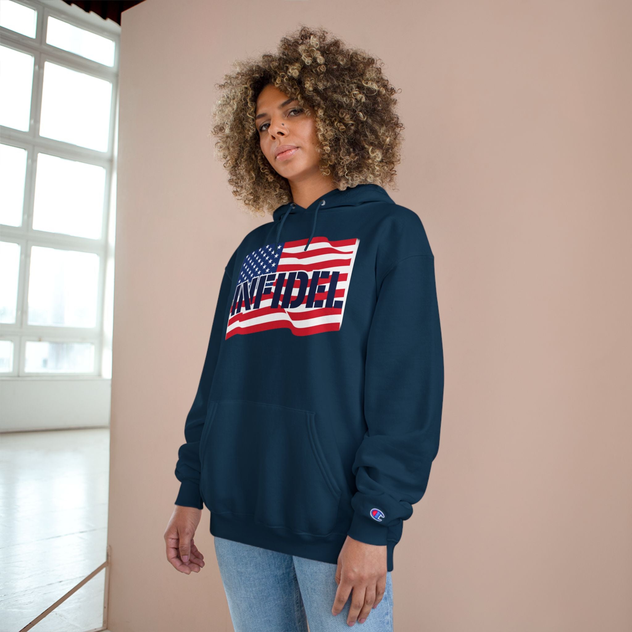American-Bold Champion Hoodie
