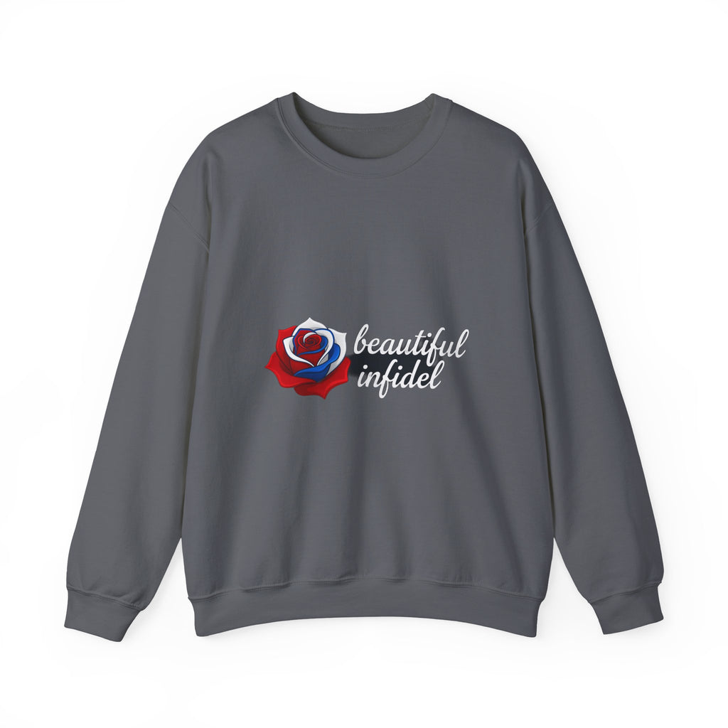Infidel Beautiful Infidel  Gildan Crewneck Sweatshirt