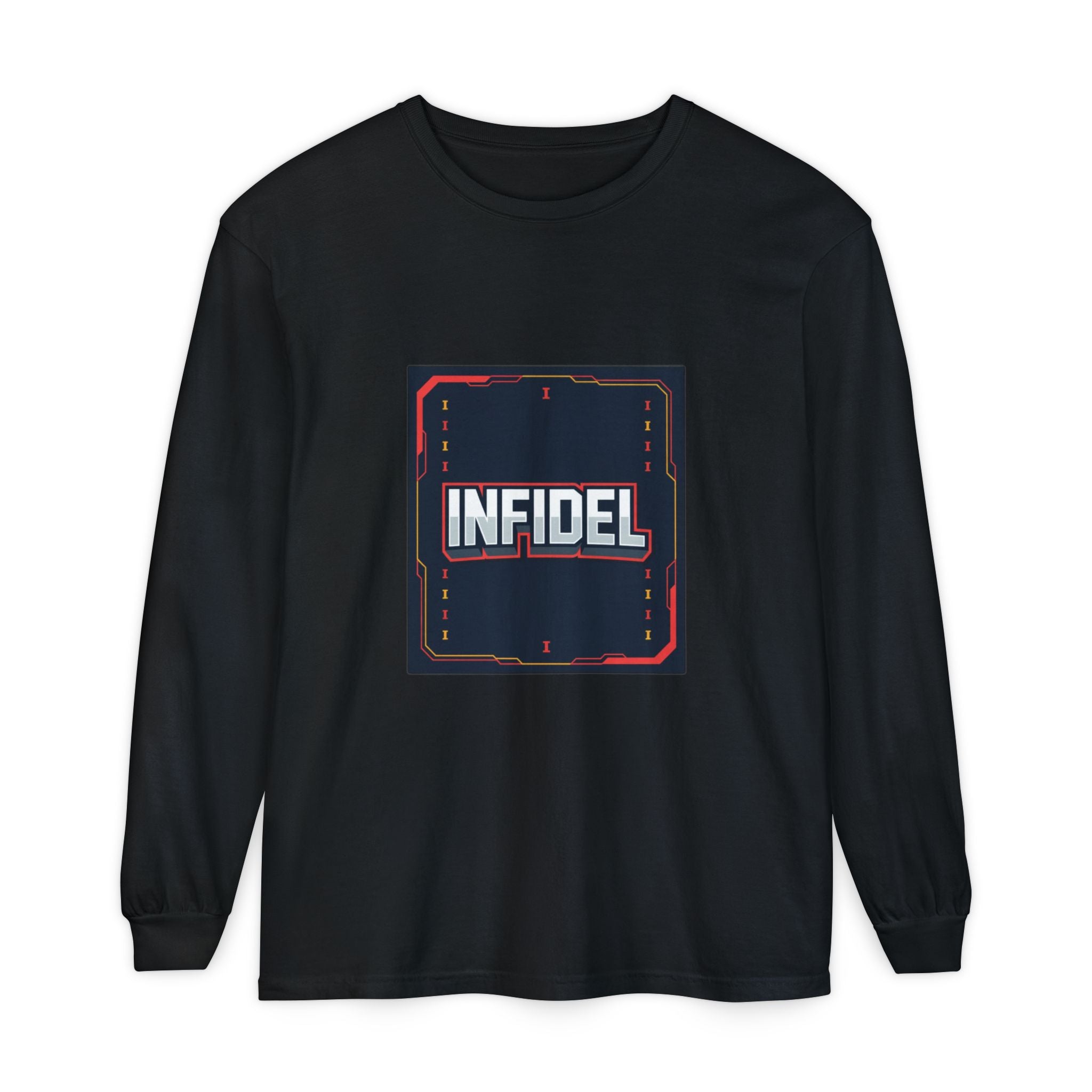 Infidel Pong  Comfort Colors Long Sleeve