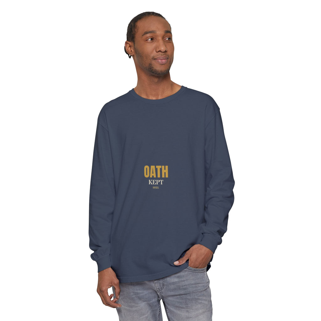OATH KEPT Comfort Colors Long Sleeve — Comfort Colors long sleeve tee, garment-dyed, relaxed fit