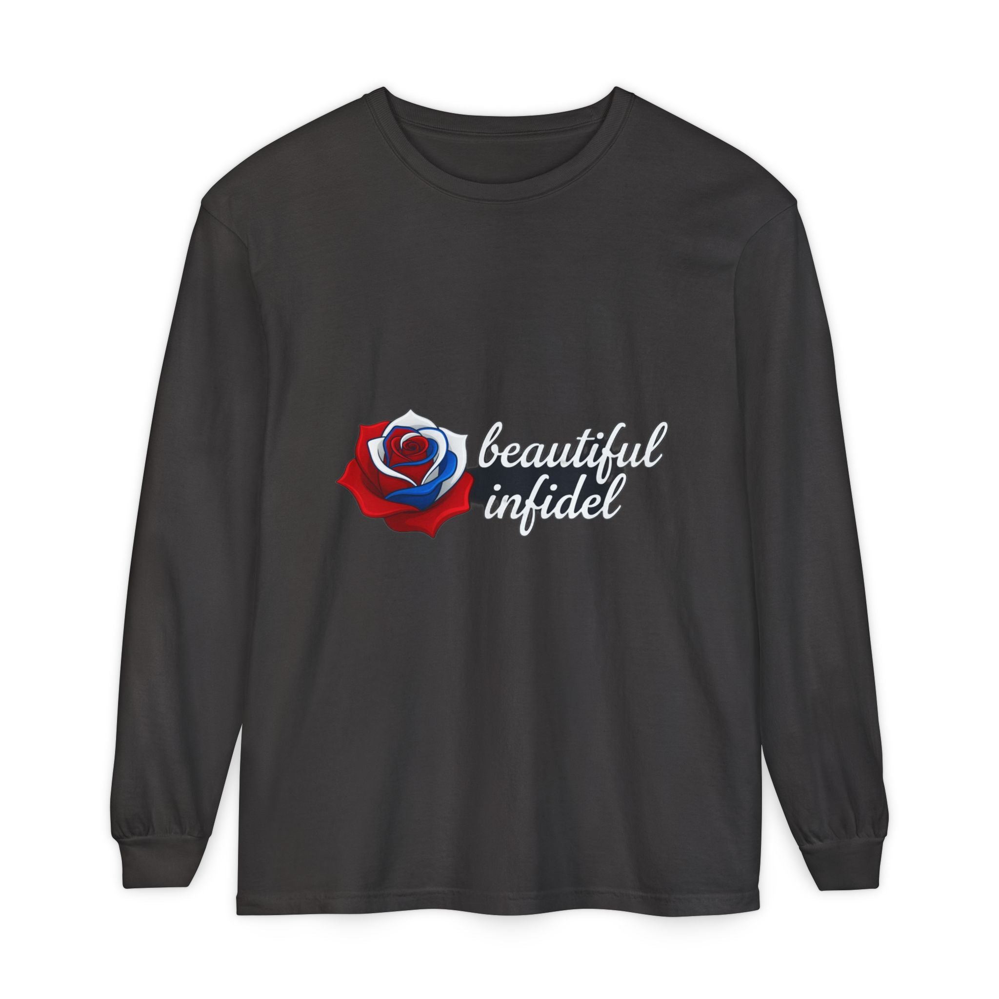 Infidel Beautiful Infidel  Comfort Colors Long Sleeve