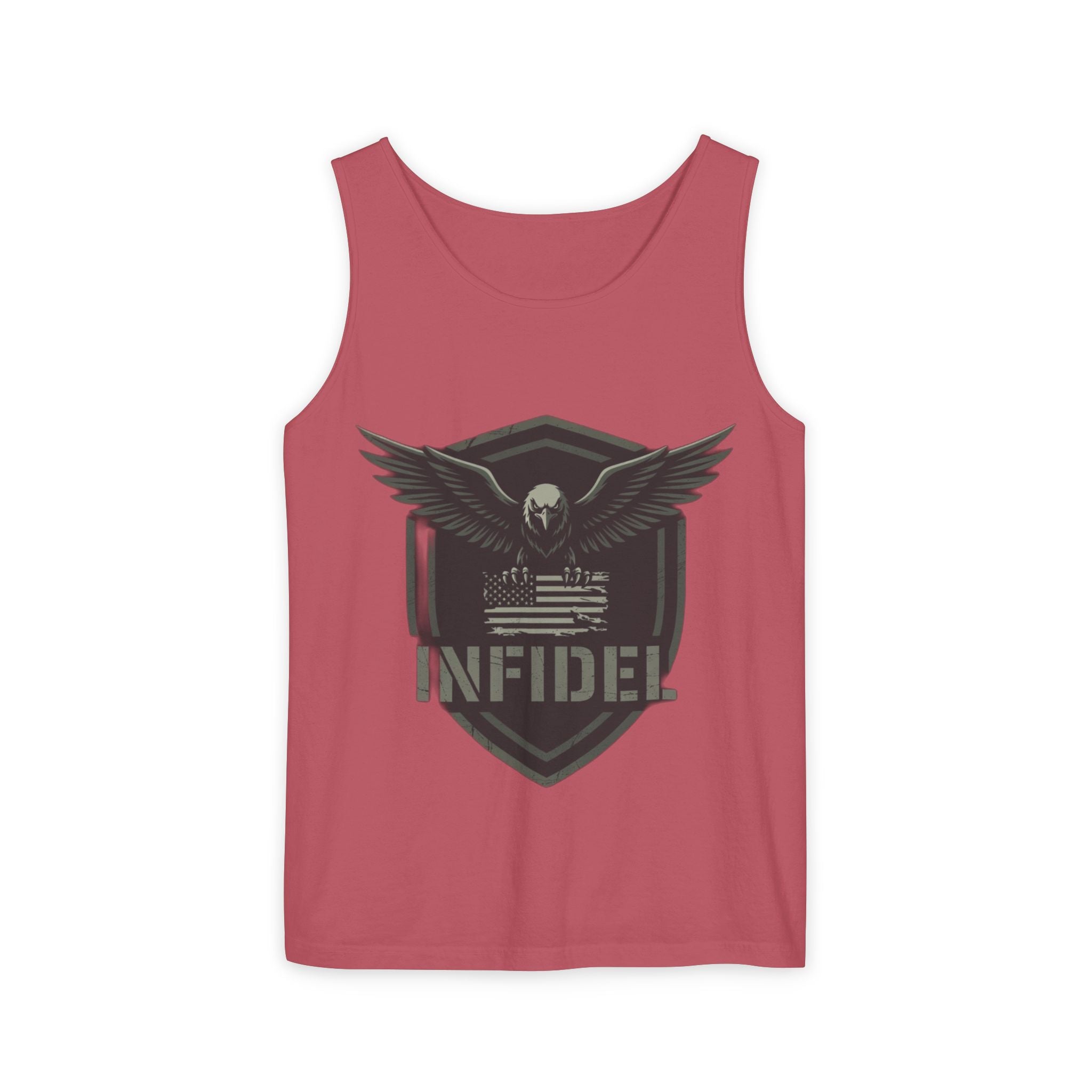 Eagle_Flag Garment-Dyed Tank Top