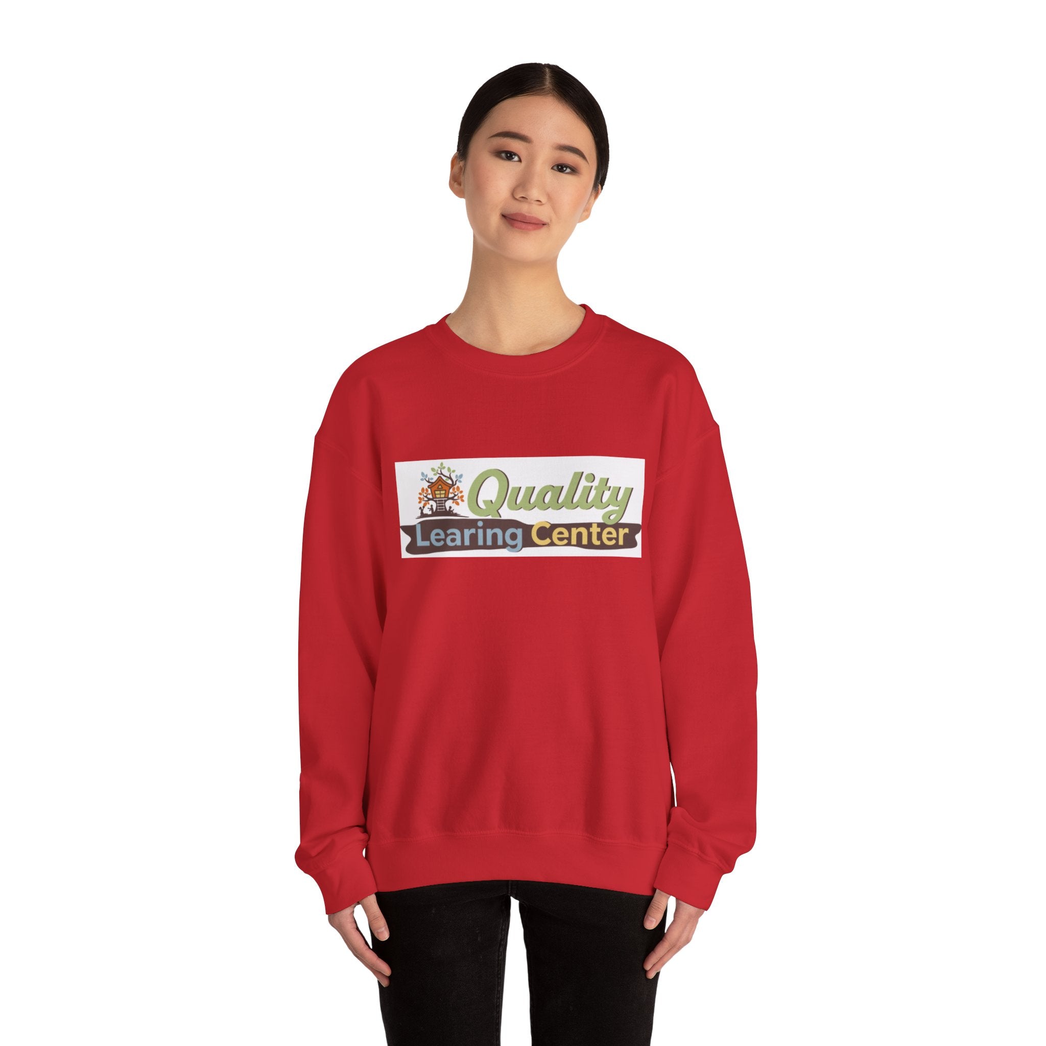 Infidel Learning Center Tee Gildan Crewneck Sweatshirt