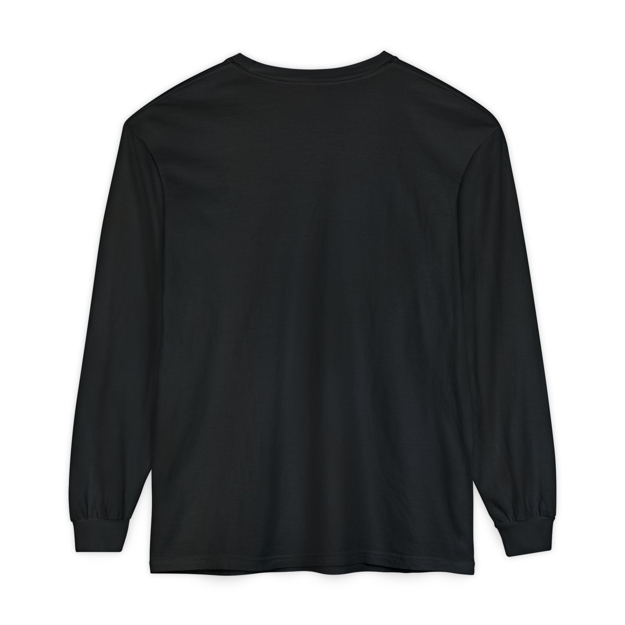 NO STEP BACK Comfort Colors Long Sleeve — Comfort Colors long sleeve tee, garment-dyed, relaxed fit