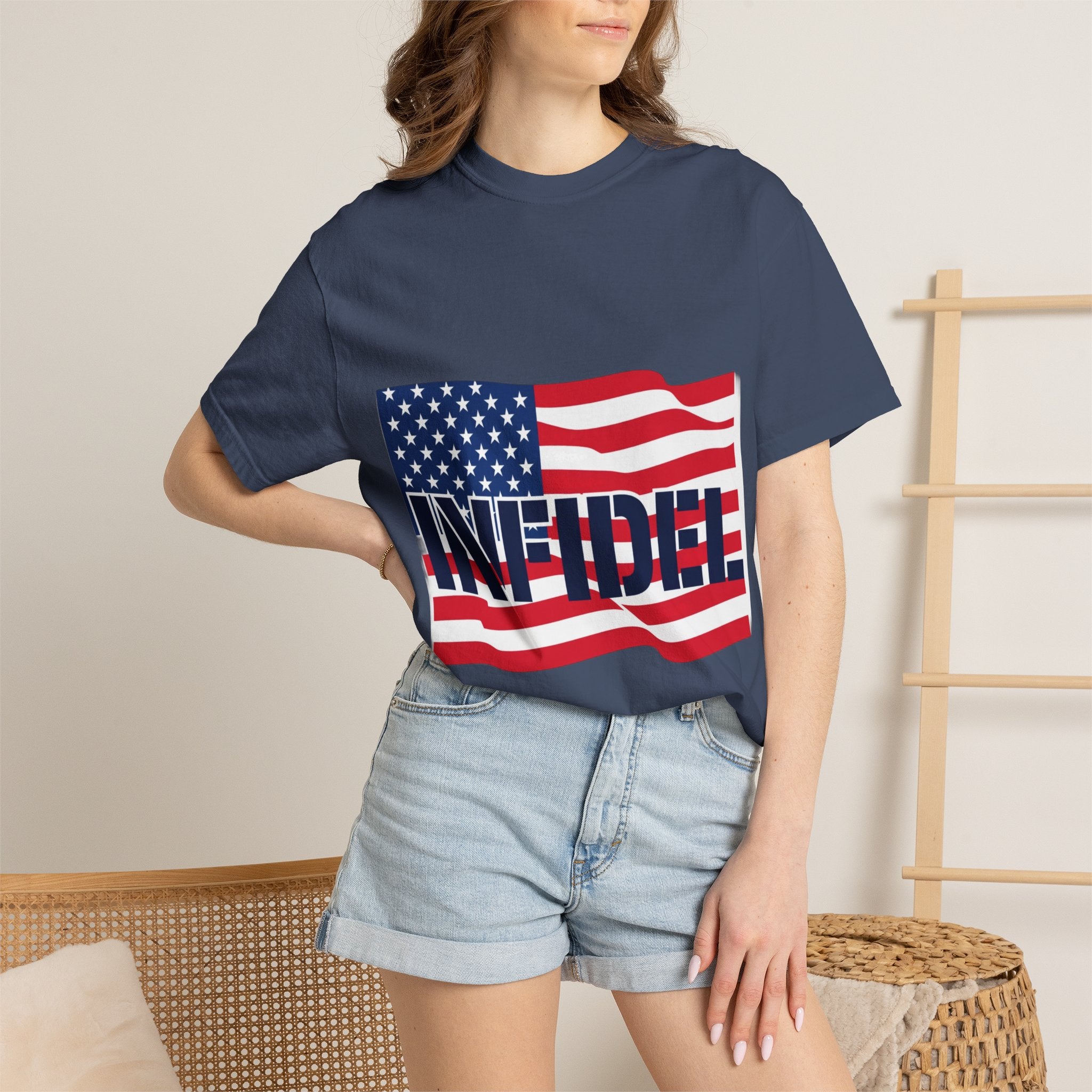 American-Bold Comfort Colors Tee