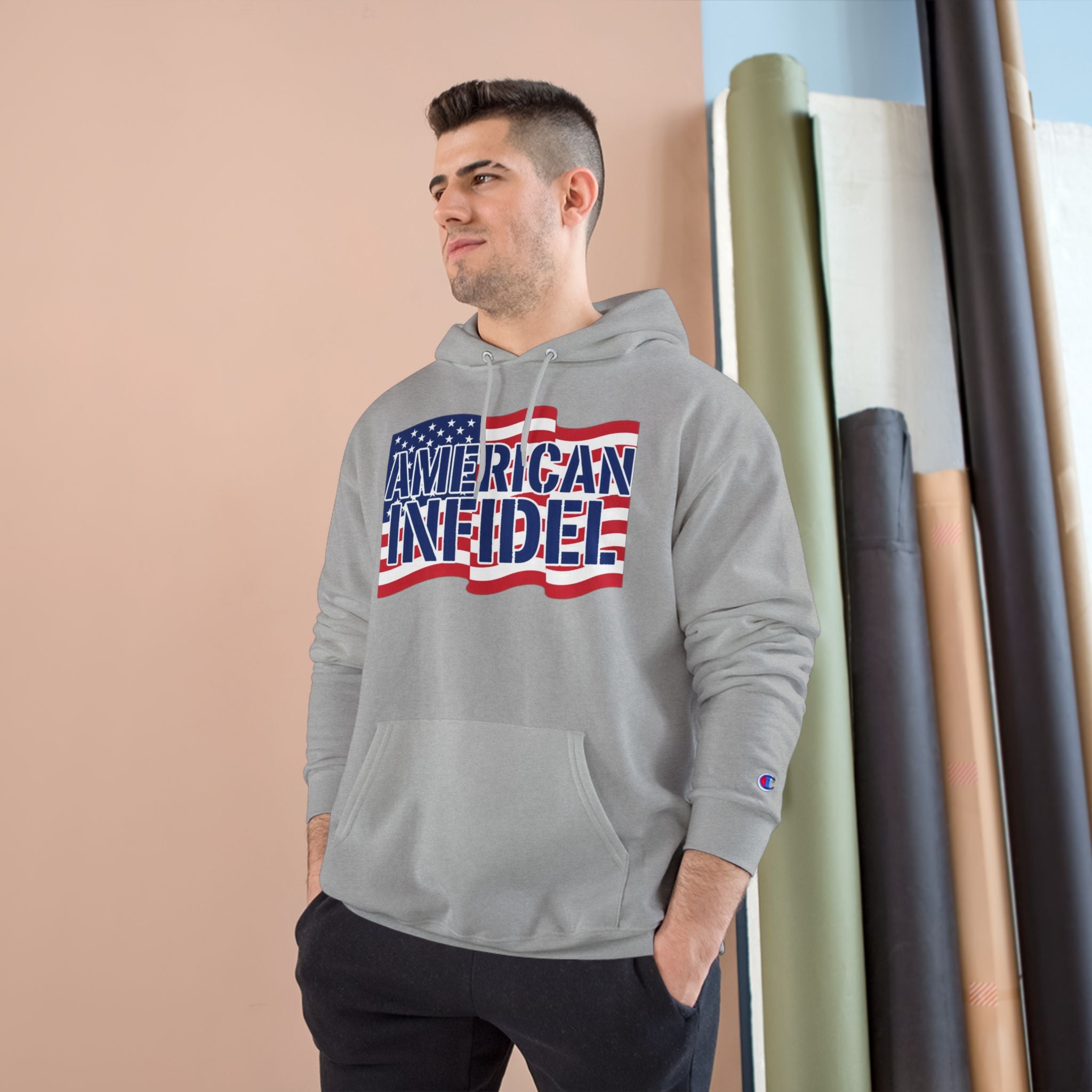 Infidel American Infidel Champion Hoodie