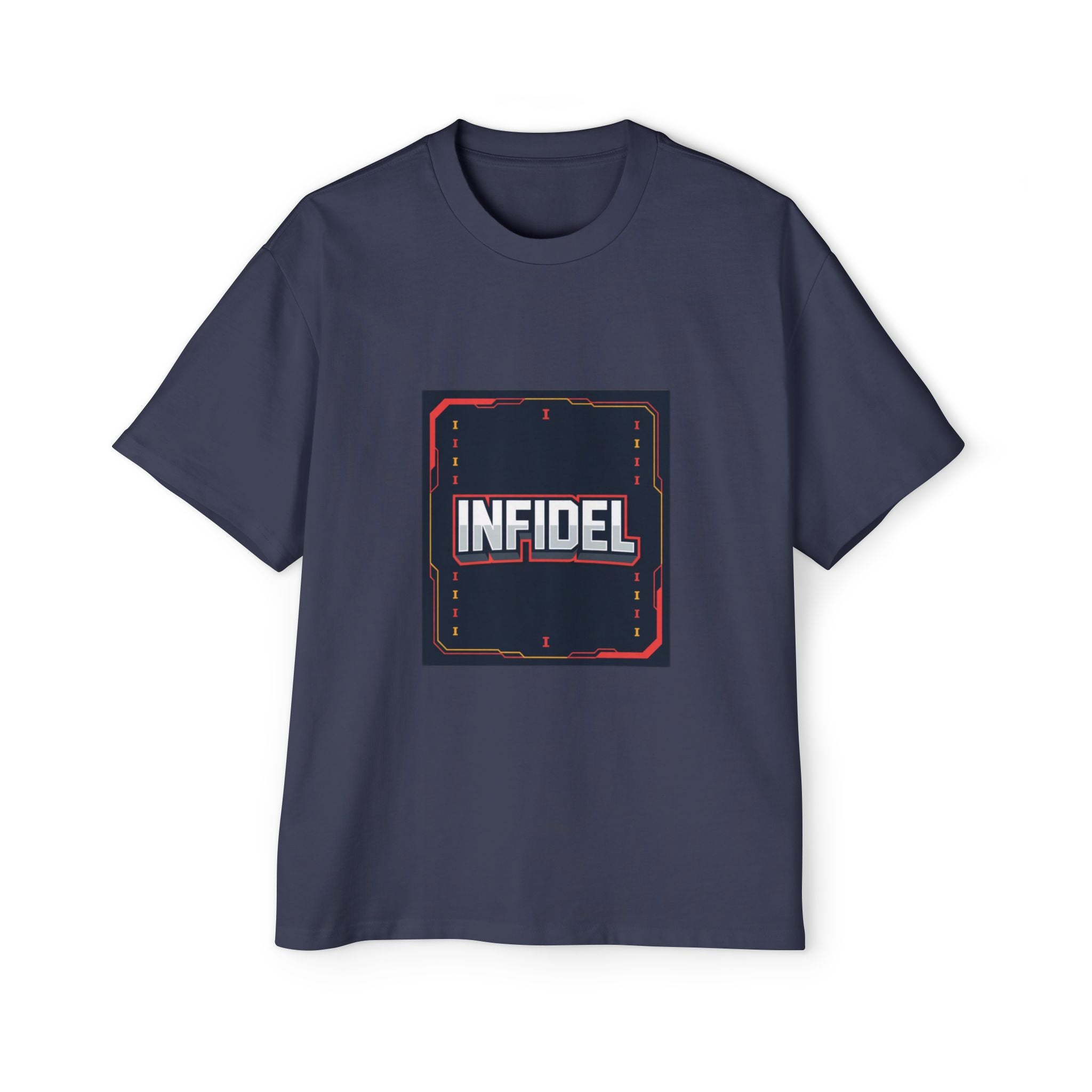 Infidel Pong  Heavy Oversized Tee