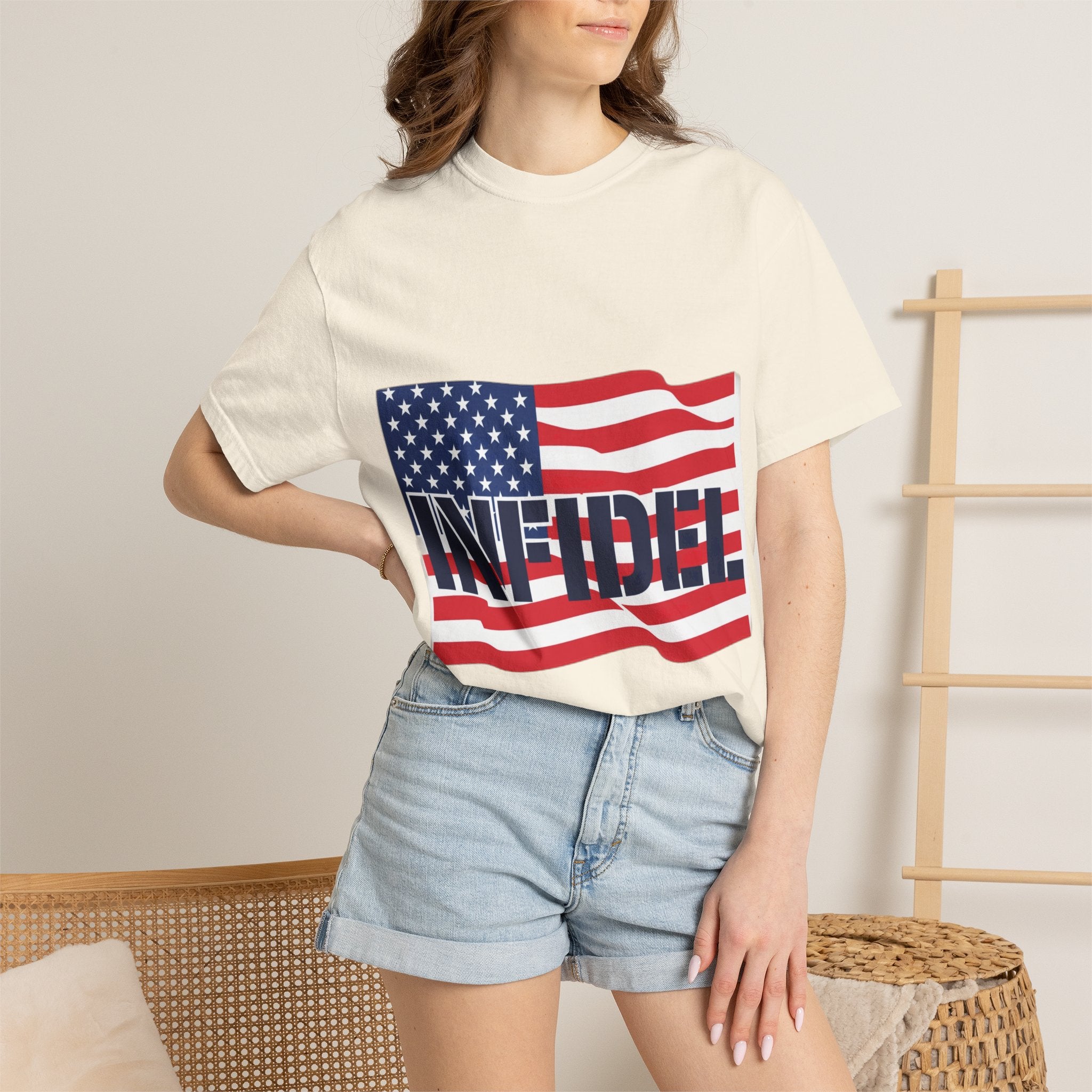 American-Bold Comfort Colors Tee