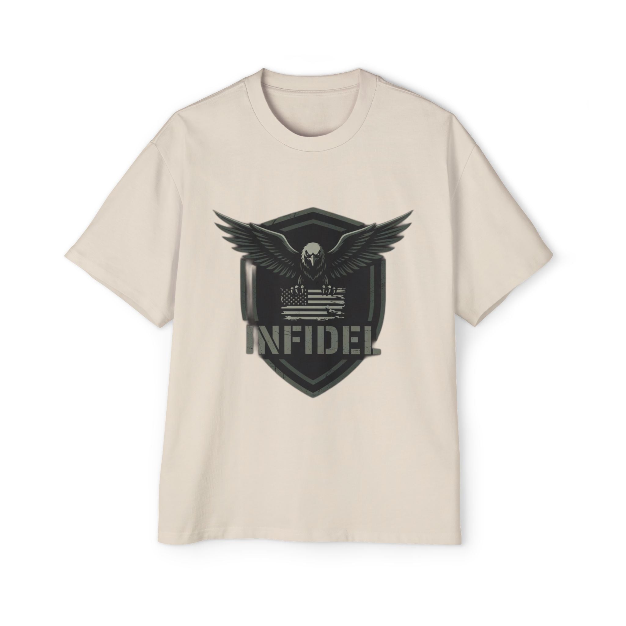 Eagle_Flag Heavy Oversized Tee