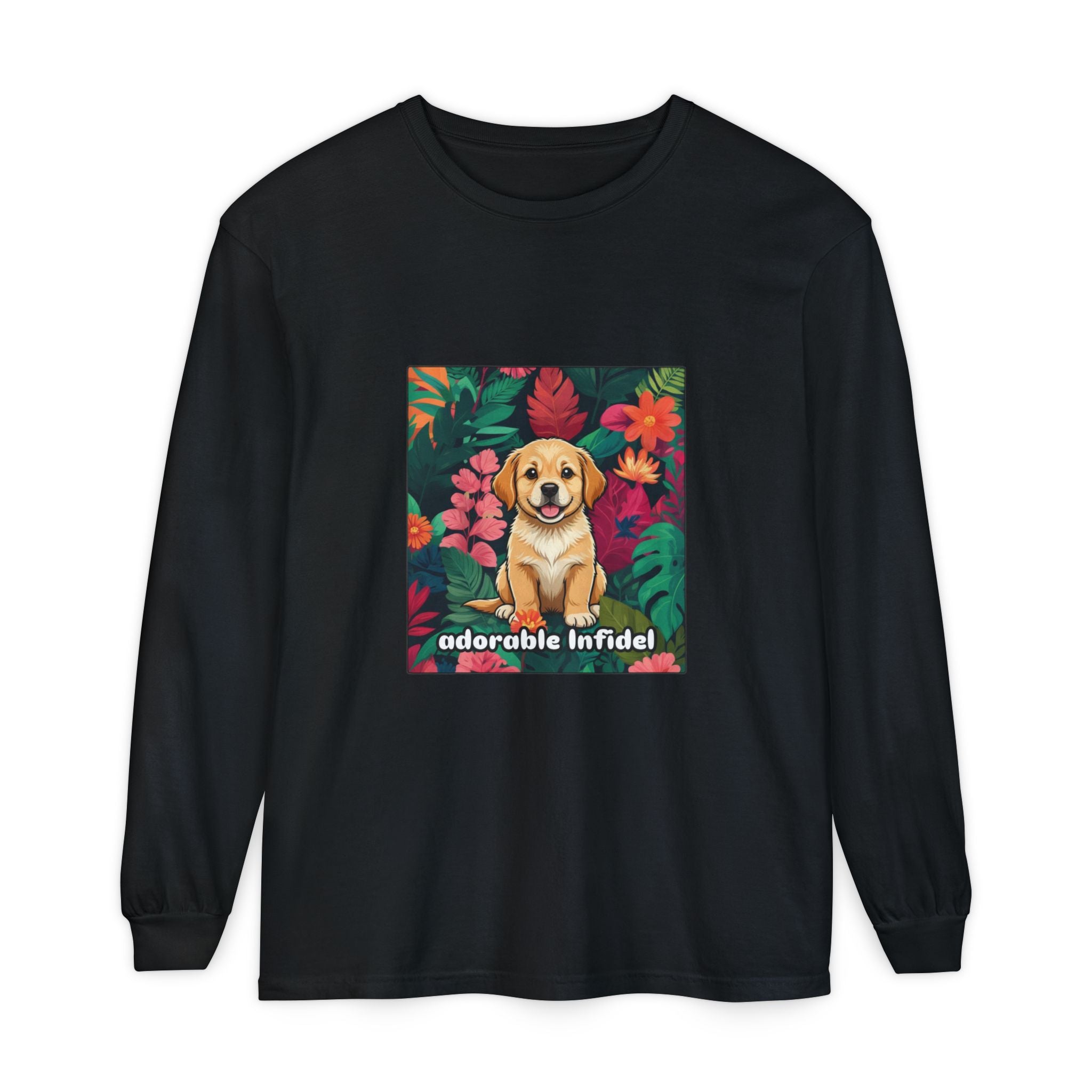 Adorable Infidel Comfort Colors Long Sleeve